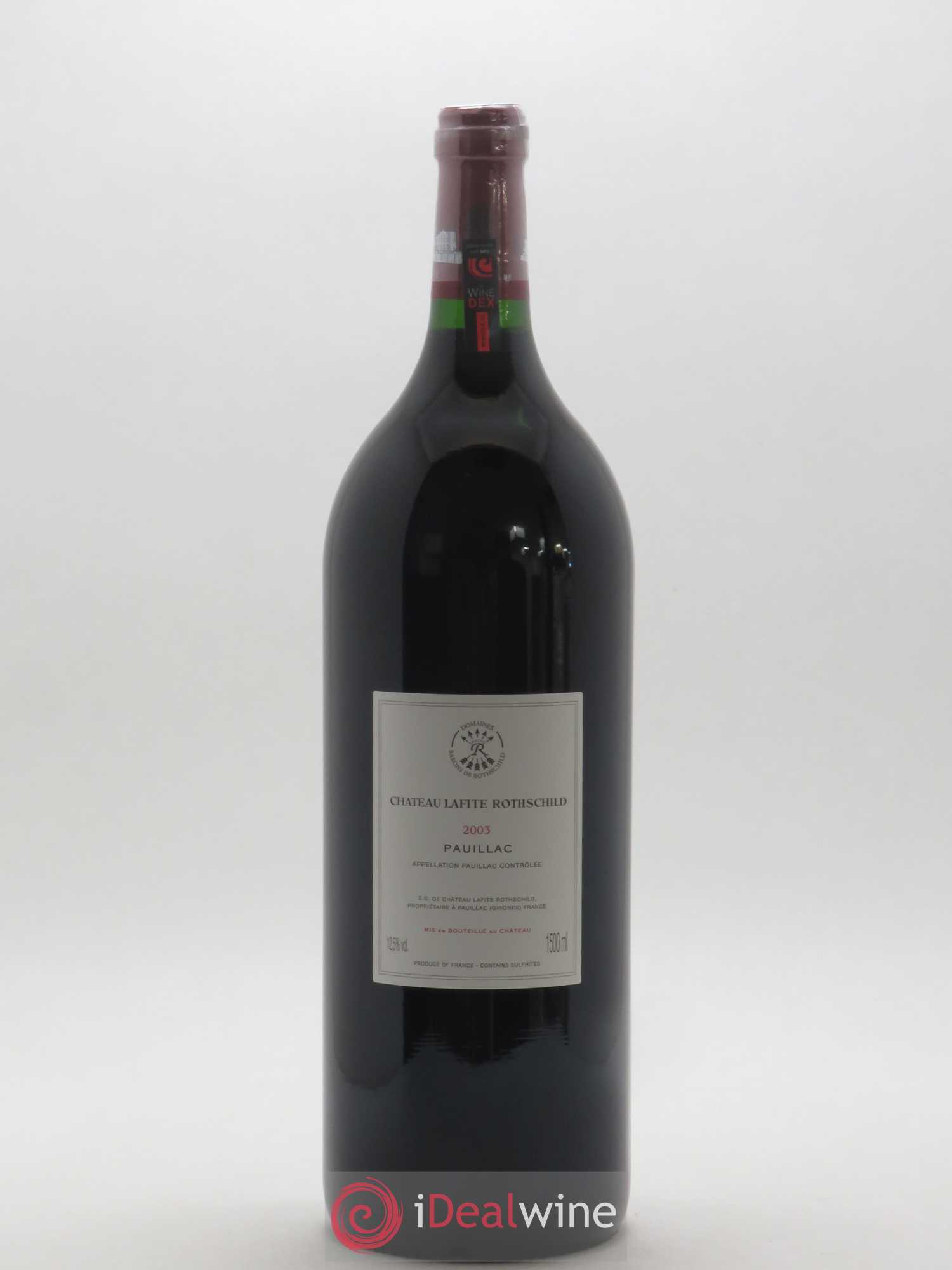 Château Lafite Rothschild 1er Grand Cru Classé (sans prix de réserve) 2003 - Lot de 1 magnum - 1