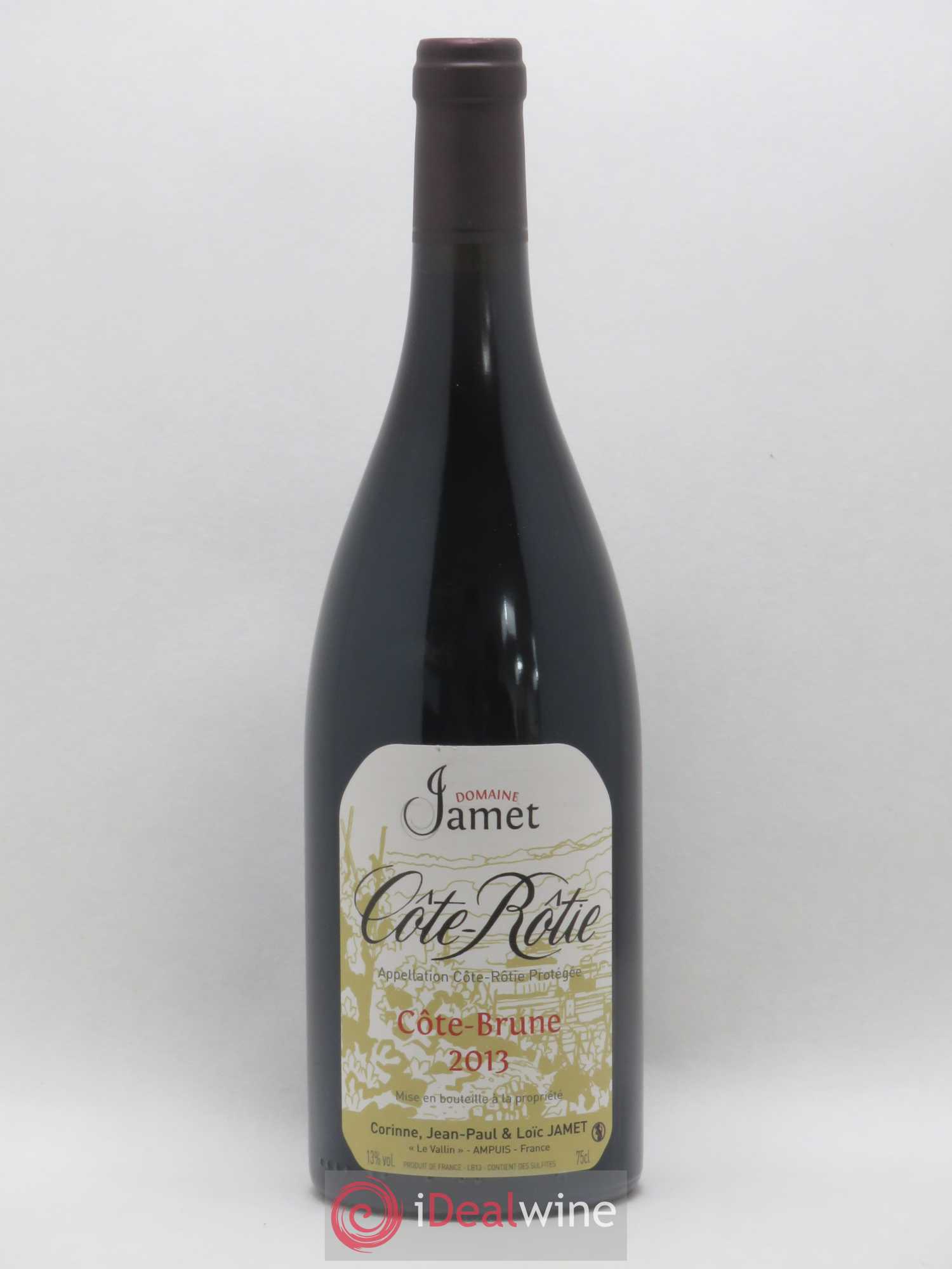Côte-Rôtie Côte Brune Jamet (Domaine) 2013 - Lot de 1 bouteille - 0
