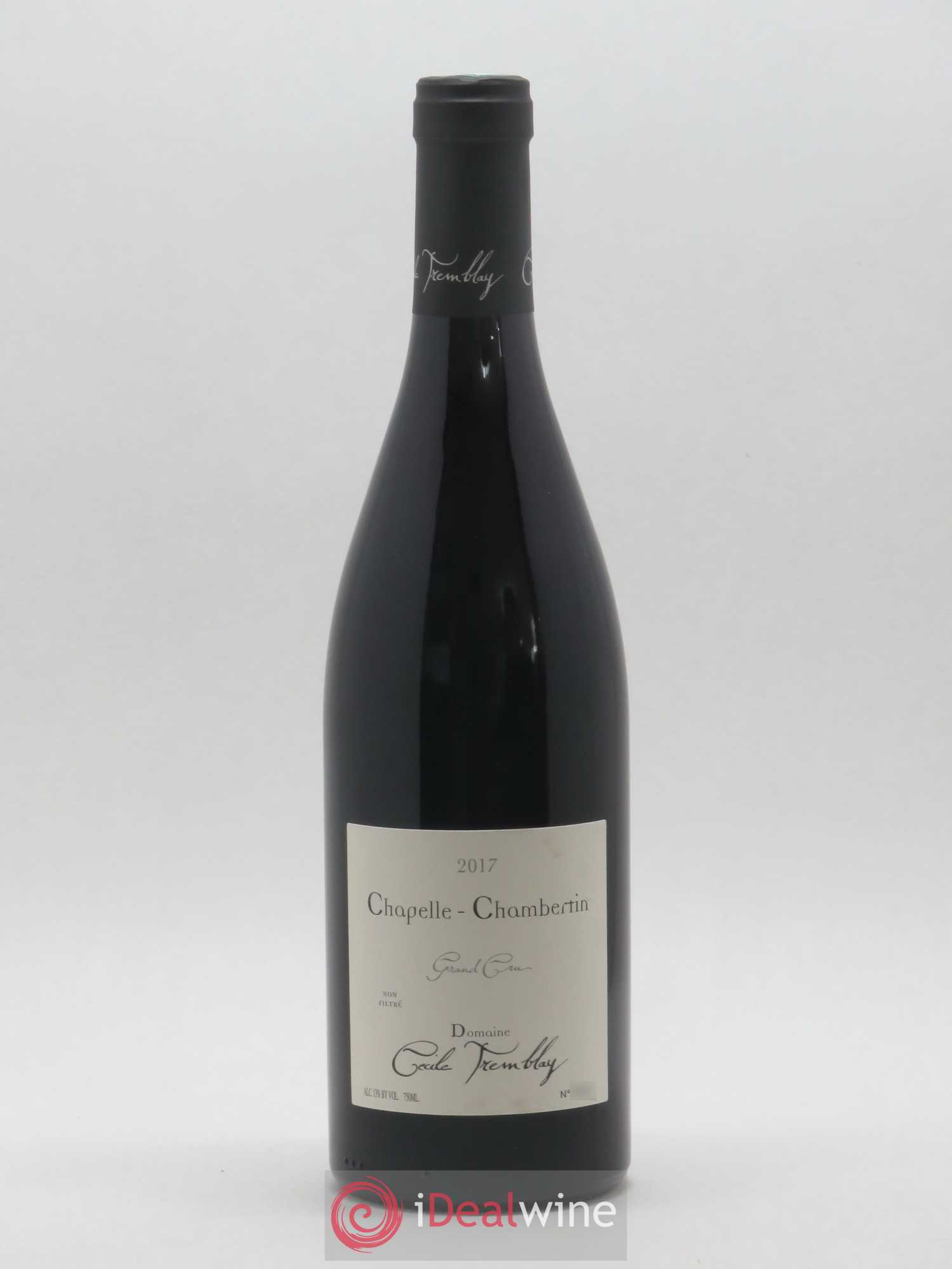 Chapelle-Chambertin Grand Cru Cécile Tremblay 2017 - Lot de 1 bouteille - 0