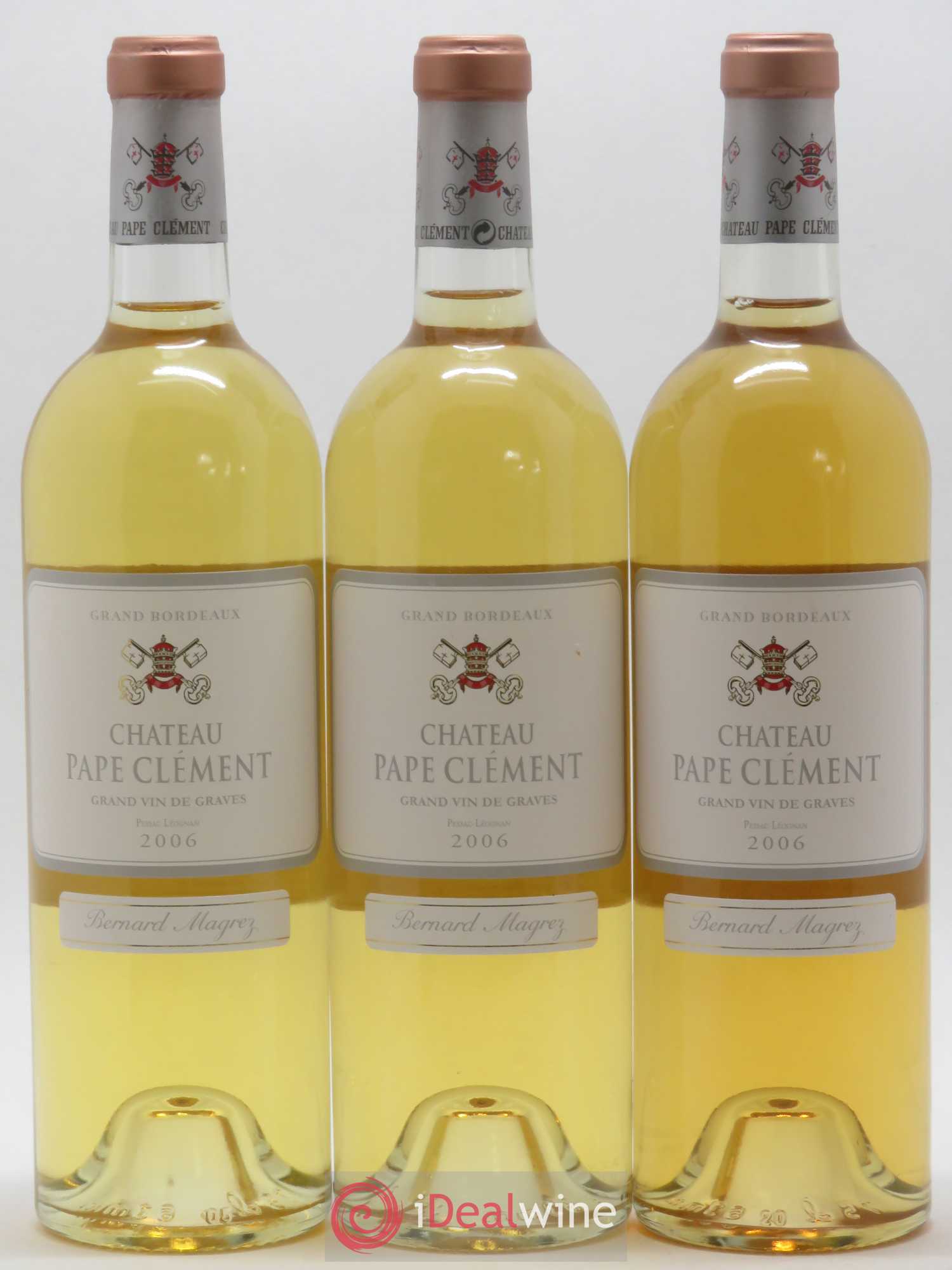 Château Pape Clément 2006 - Lot de 3 bouteilles - 0