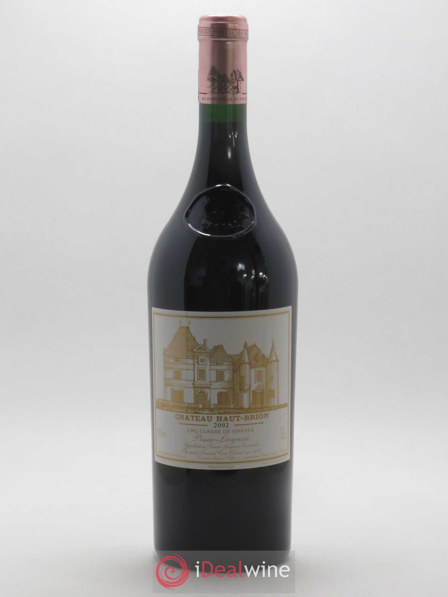 Château Haut Brion 1er Grand Cru Classé 2002 - Lot de 1 magnum - 0