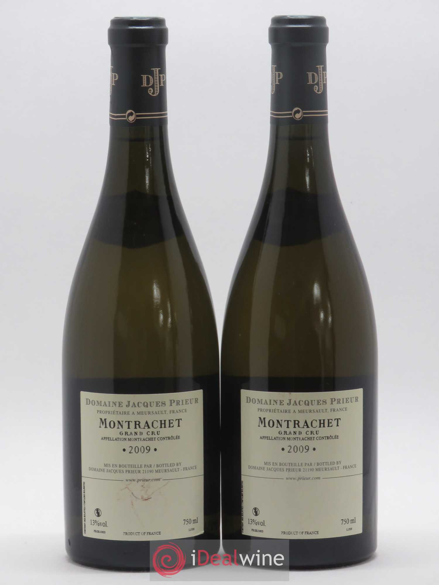 Montrachet Grand Cru Jacques Prieur (Domaine) (sans prix de réserve) 2009 - Lot de 2 bouteilles - 1