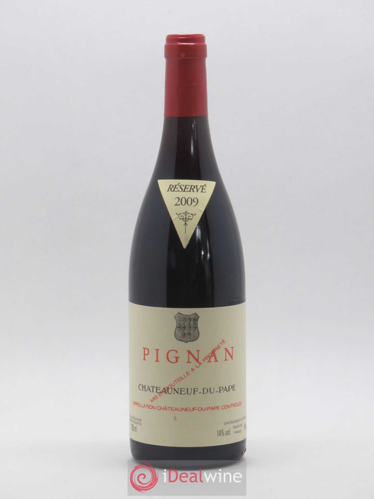 Châteauneuf-du-Pape Pignan Emmanuel Reynaud 2009 - Lot de 1 bouteille - 0