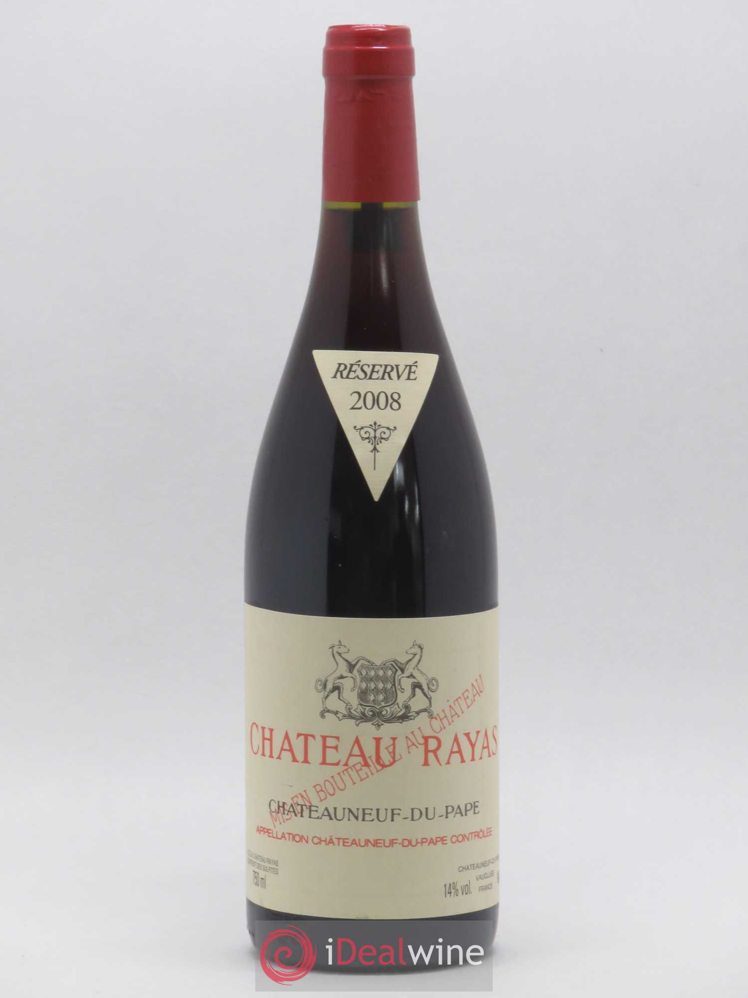 Châteauneuf-du-Pape Château Rayas Emmanuel Reynaud 2008 - Lot de 1 bouteille - 0