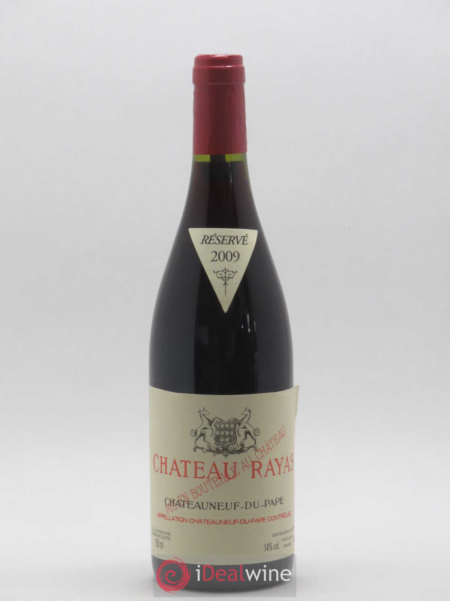Châteauneuf-du-Pape Château Rayas Emmanuel Reynaud 2009 - Lot de 1 bouteille - 0
