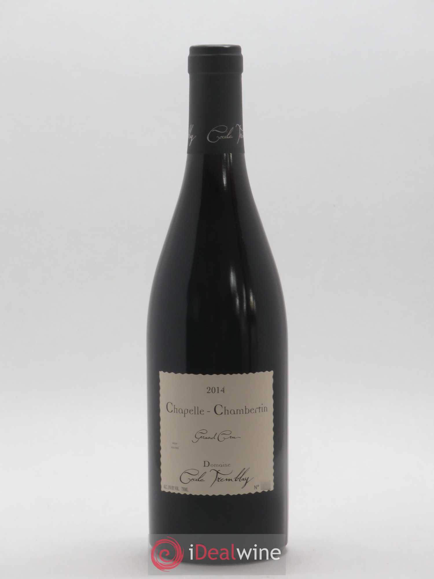 Chapelle-Chambertin Grand Cru Cécile Tremblay 2014 - Lot de 1 bouteille - 0