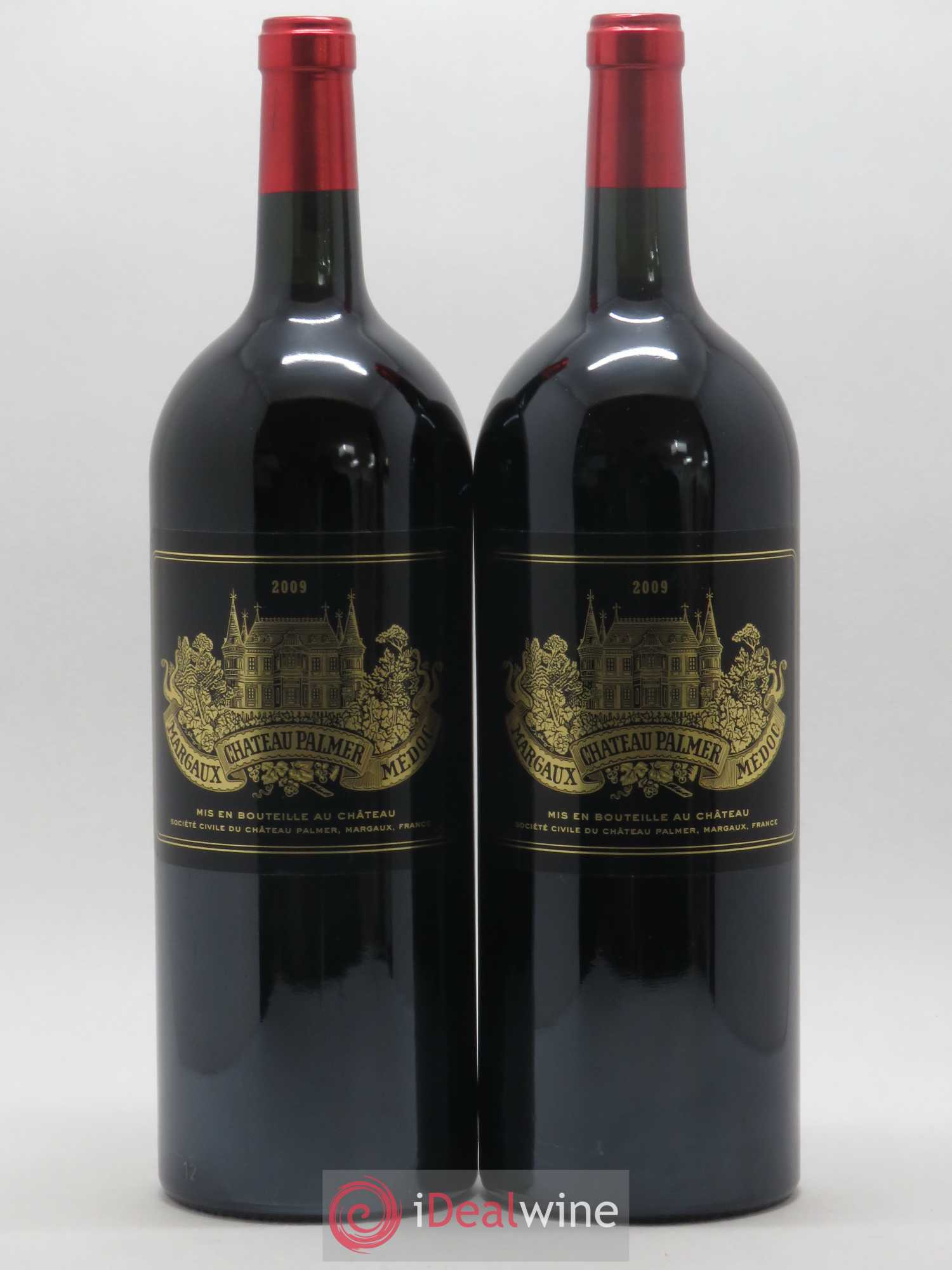Château Palmer 3ème Grand Cru Classé 2009 - Lot de 2 magnums - 0
