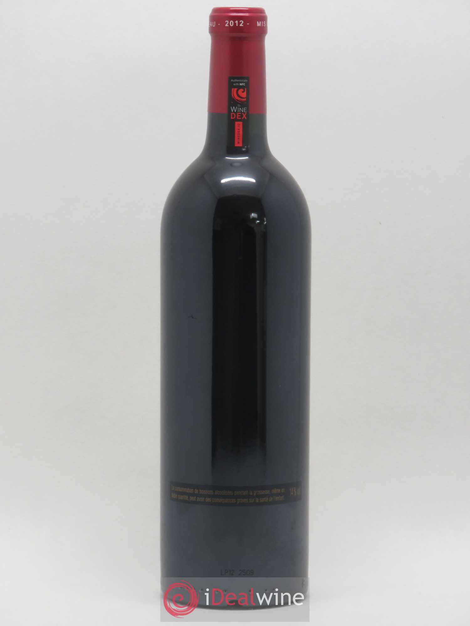 Petrus 2012 - Lot de 1 bouteille - 1