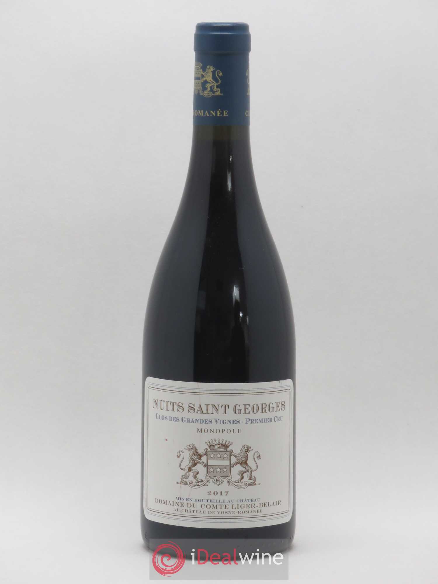 Nuits-Saint-Georges 1er Cru Clos des Grandes Vignes Comte Liger-Belair (Domaine du) 2017 - Lot de 1 bouteille - 0