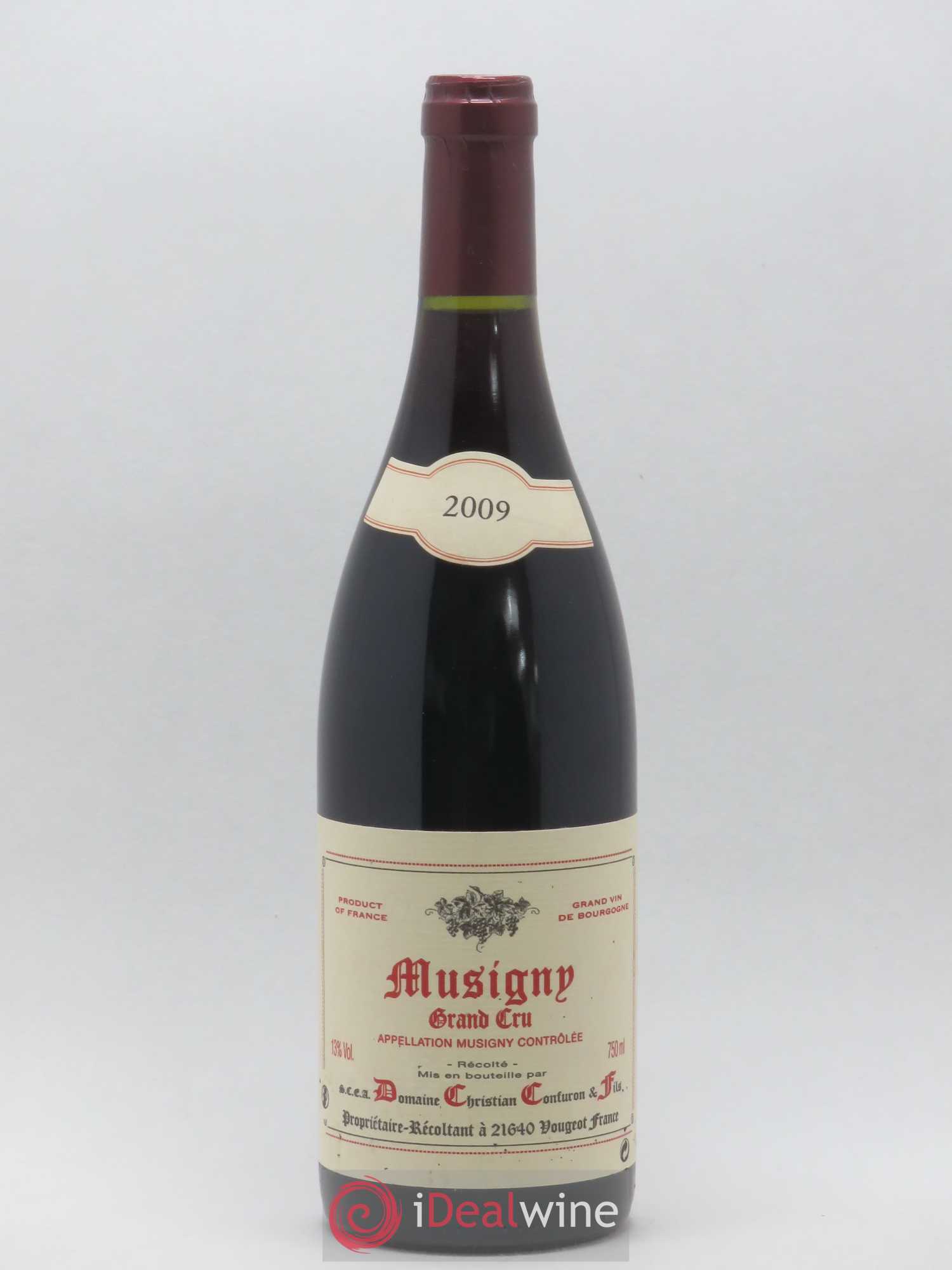 Musigny Grand Cru Christian Confuron 2009 - Lot de 1 bouteille - 0