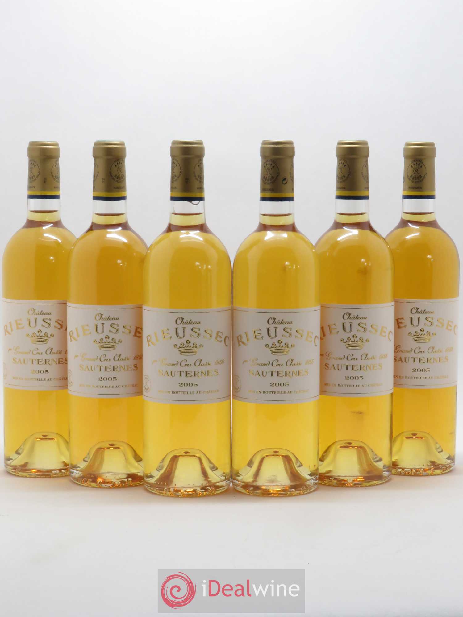 Château Rieussec 1er Grand Cru Classé 2005 - Lotto di 6 bottiglie - 0