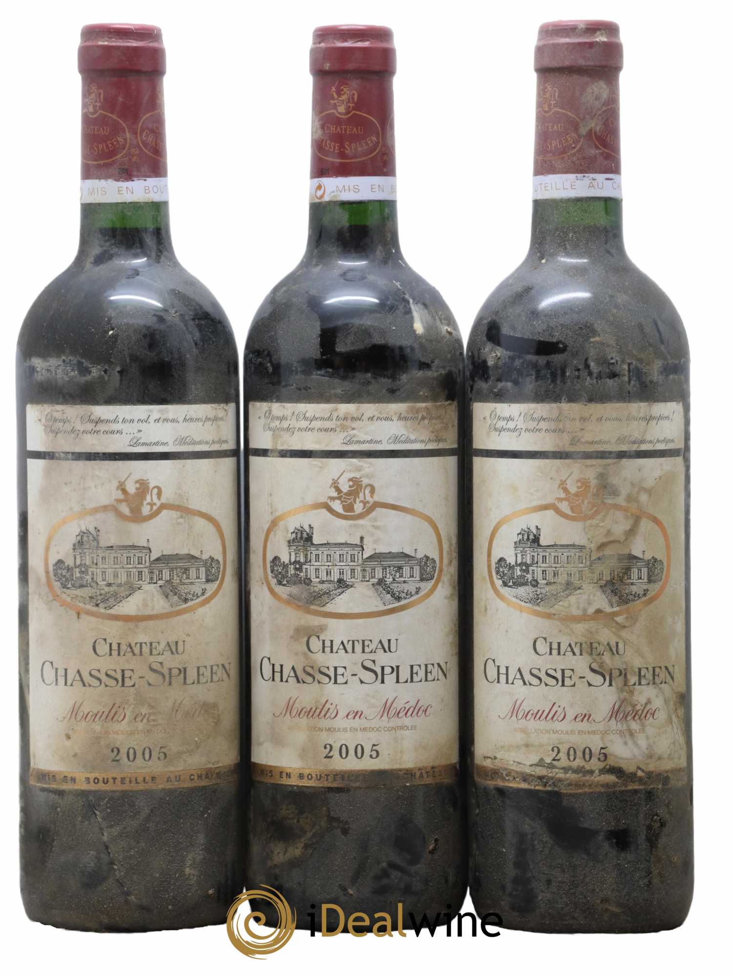 Château Chasse Spleen 2005 - Lot de 6 bouteilles - 1