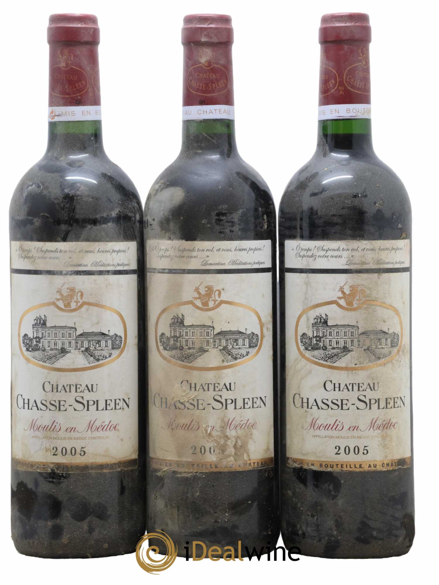 Château Chasse Spleen 2005 - Lot de 6 bouteilles - 2