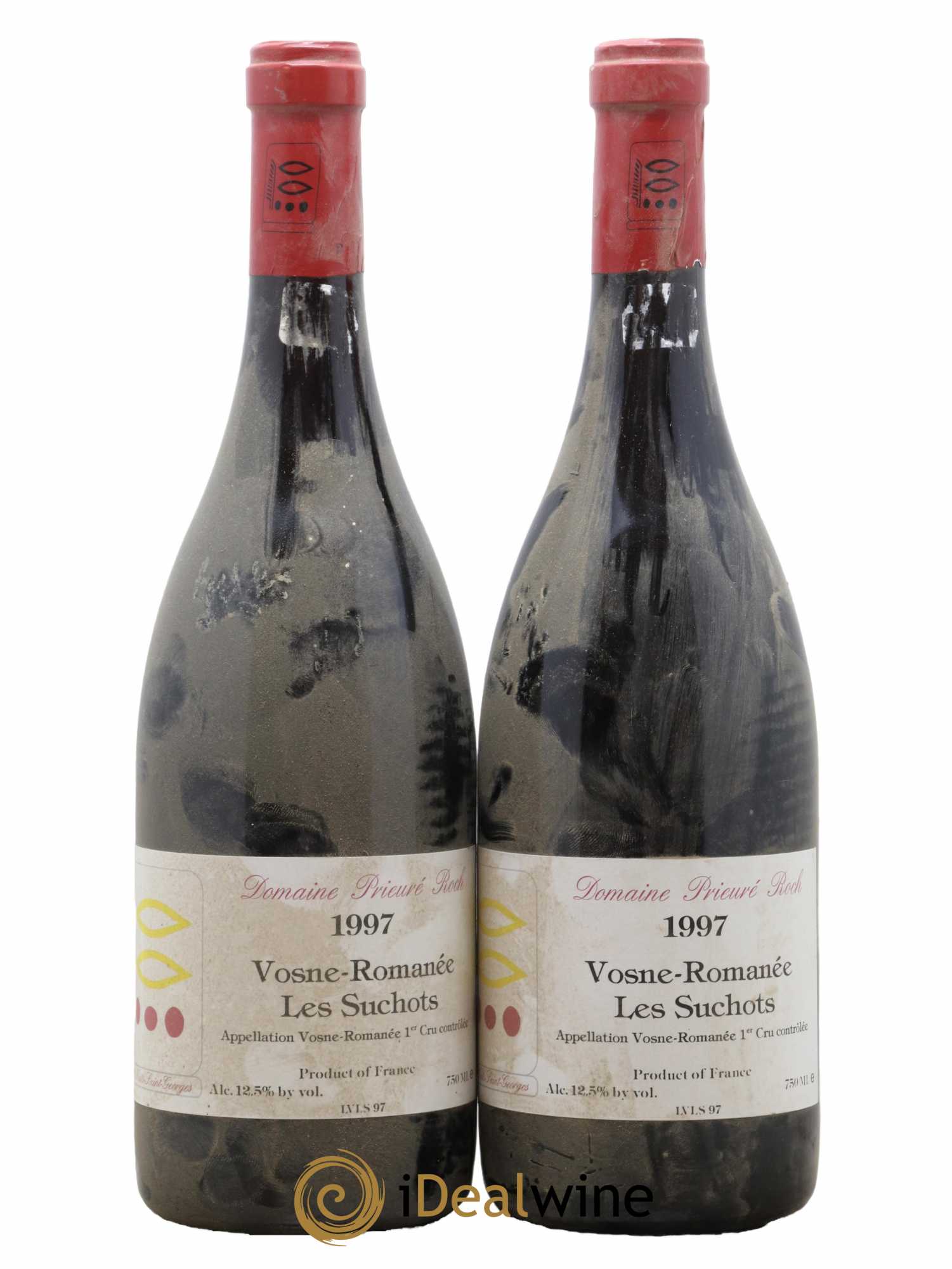 Vosne-Romanée 1er Cru Les Suchots Prieuré Roch 1997 - Lot de 2 bouteilles - 0