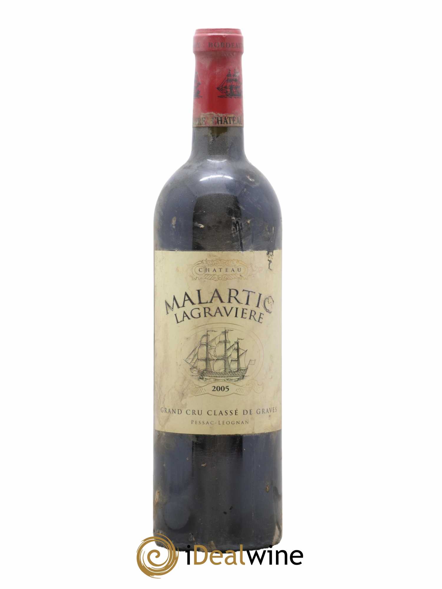 Château Malartic-Lagravière Cru Classé de Graves 2005 - Lot de 1 bouteille - 0