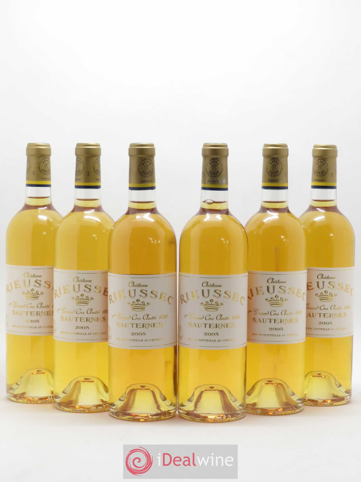 Château Rieussec 1er Grand Cru Classé 2005 - Lotto di 6 bottiglie - 0
