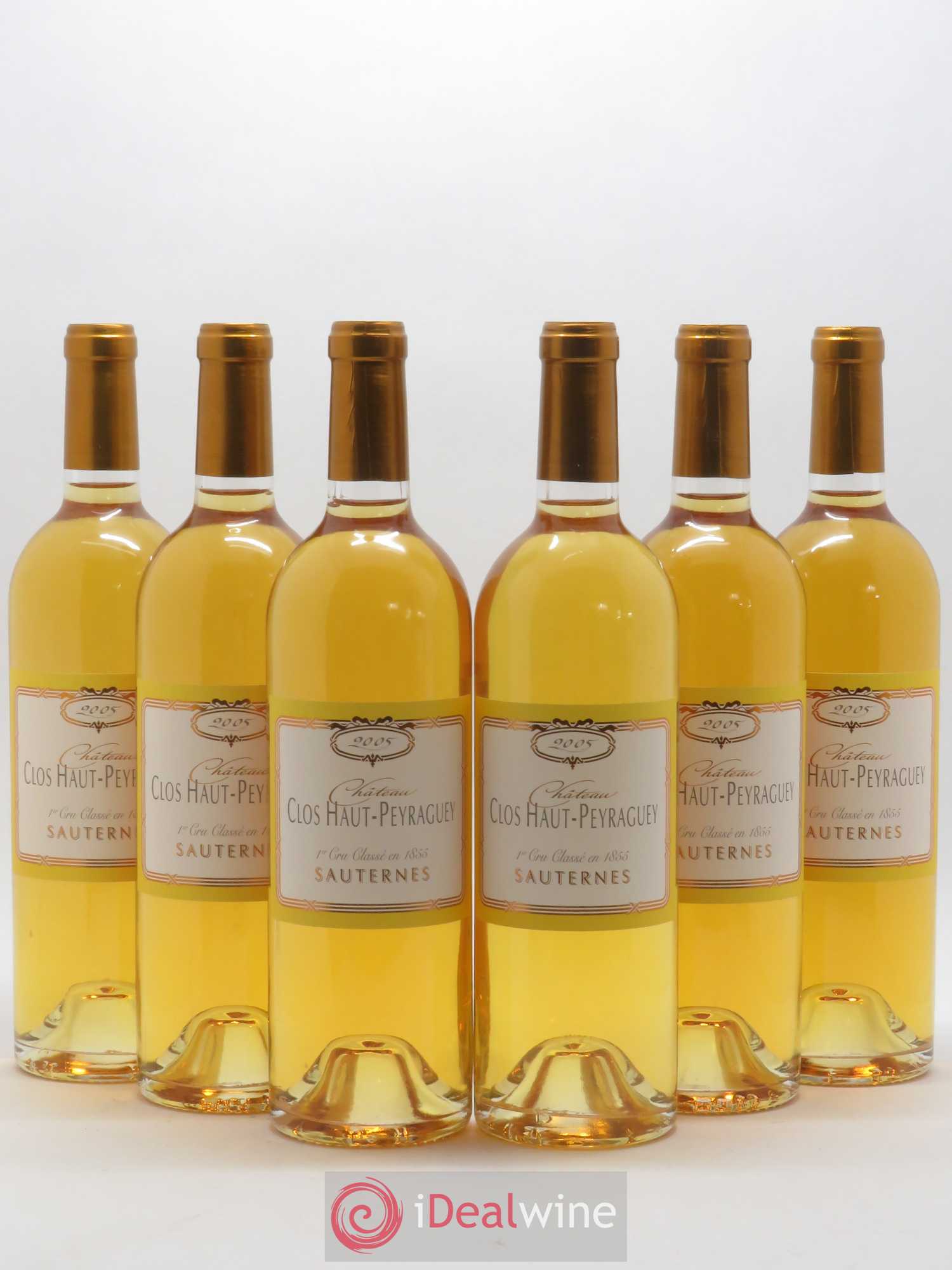 Clos Haut-Peyraguey 1er Grand Cru Classé 2005 - Lotto di 6 bottiglie - 0