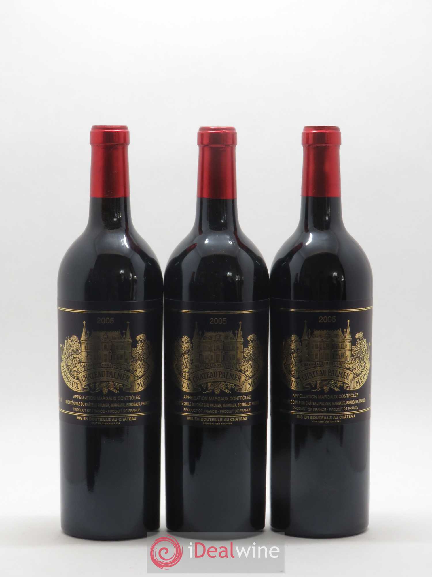 Château Palmer 3ème Grand Cru Classé 2005 - Lot de 6 bouteilles - 1