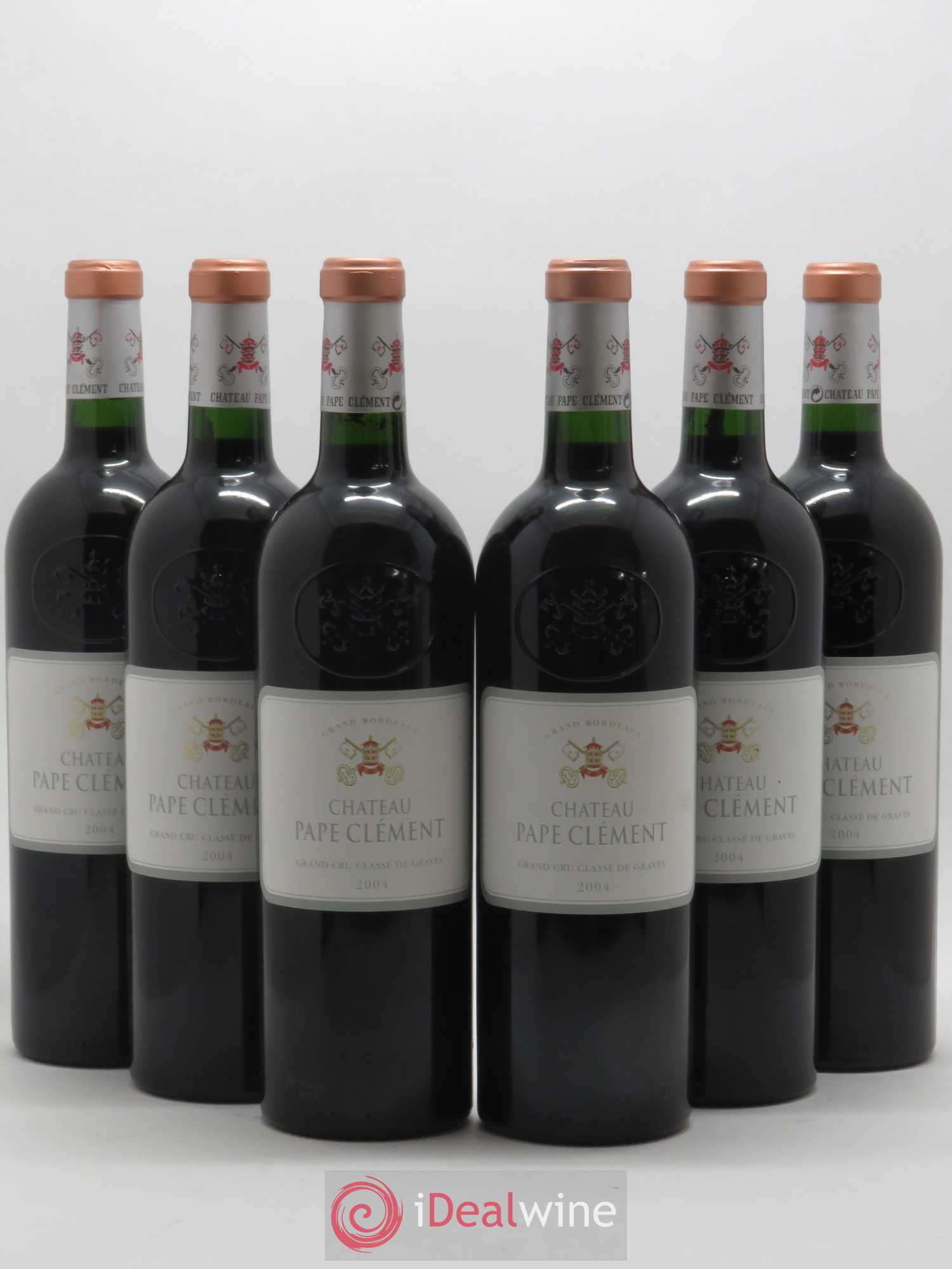 Château Pape Clément Cru Classé de Graves 2004 - Lot de 6 bouteilles - 0
