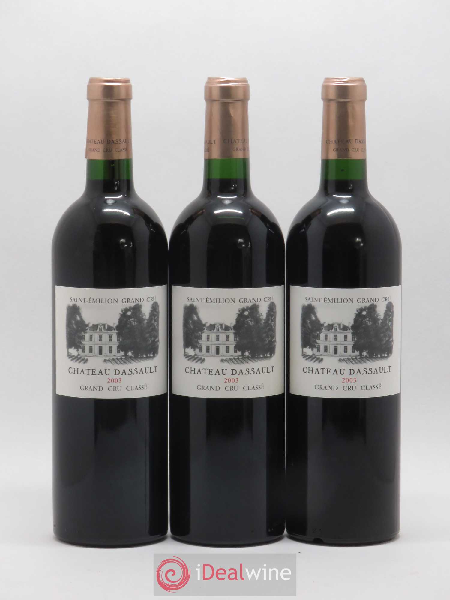 Château Dassault Grand Cru Classé 2003 - Lot de 12 bouteilles - 1