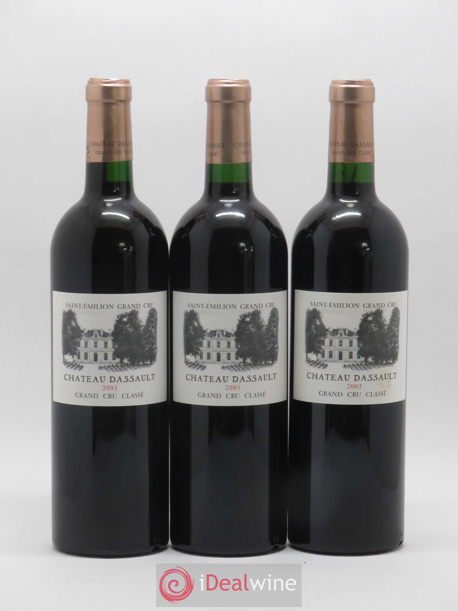 Château Dassault Grand Cru Classé 2003 - Lot de 12 bouteilles - 2