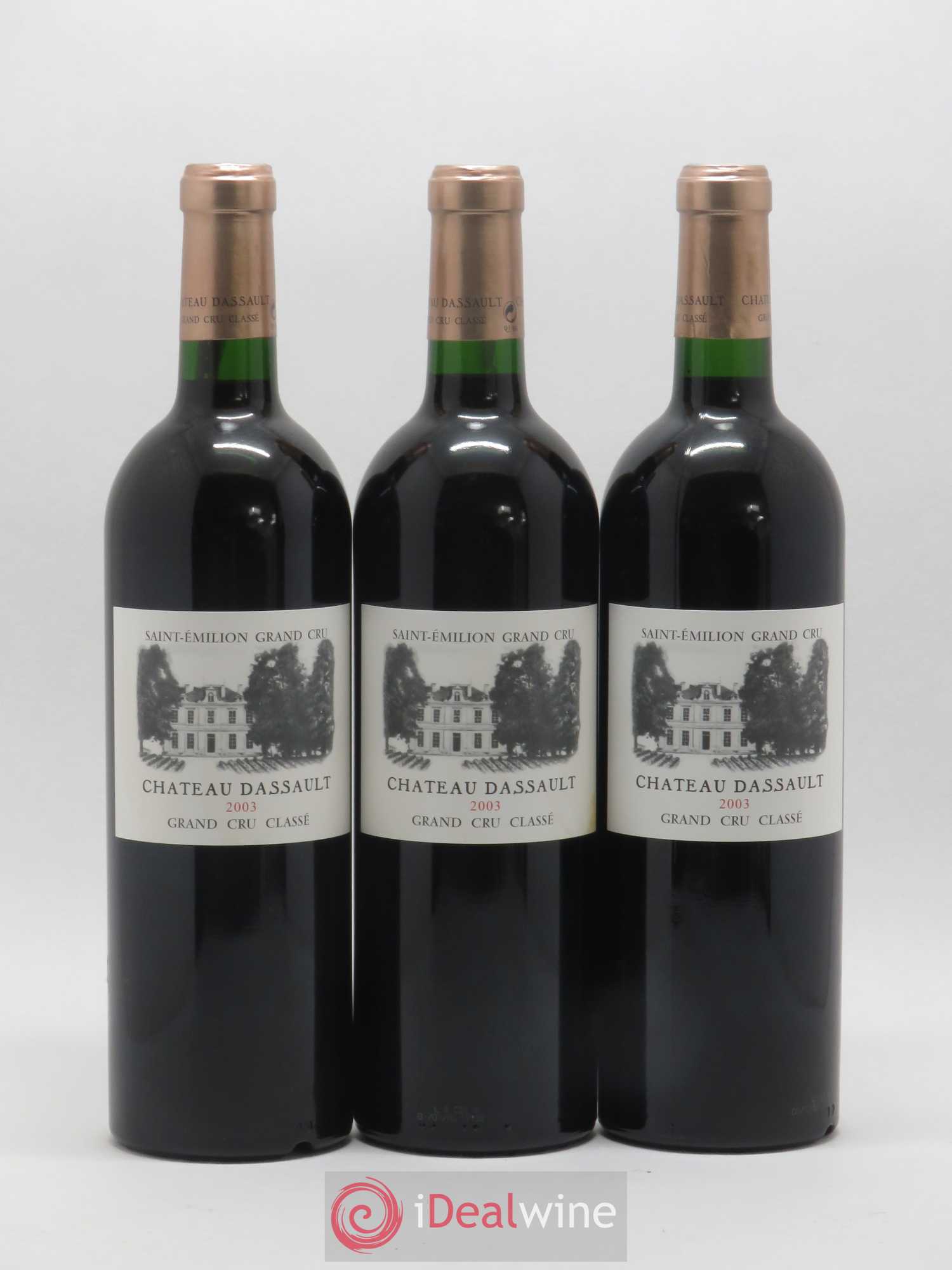 Château Dassault Grand Cru Classé 2003 - Lot de 12 bouteilles - 3