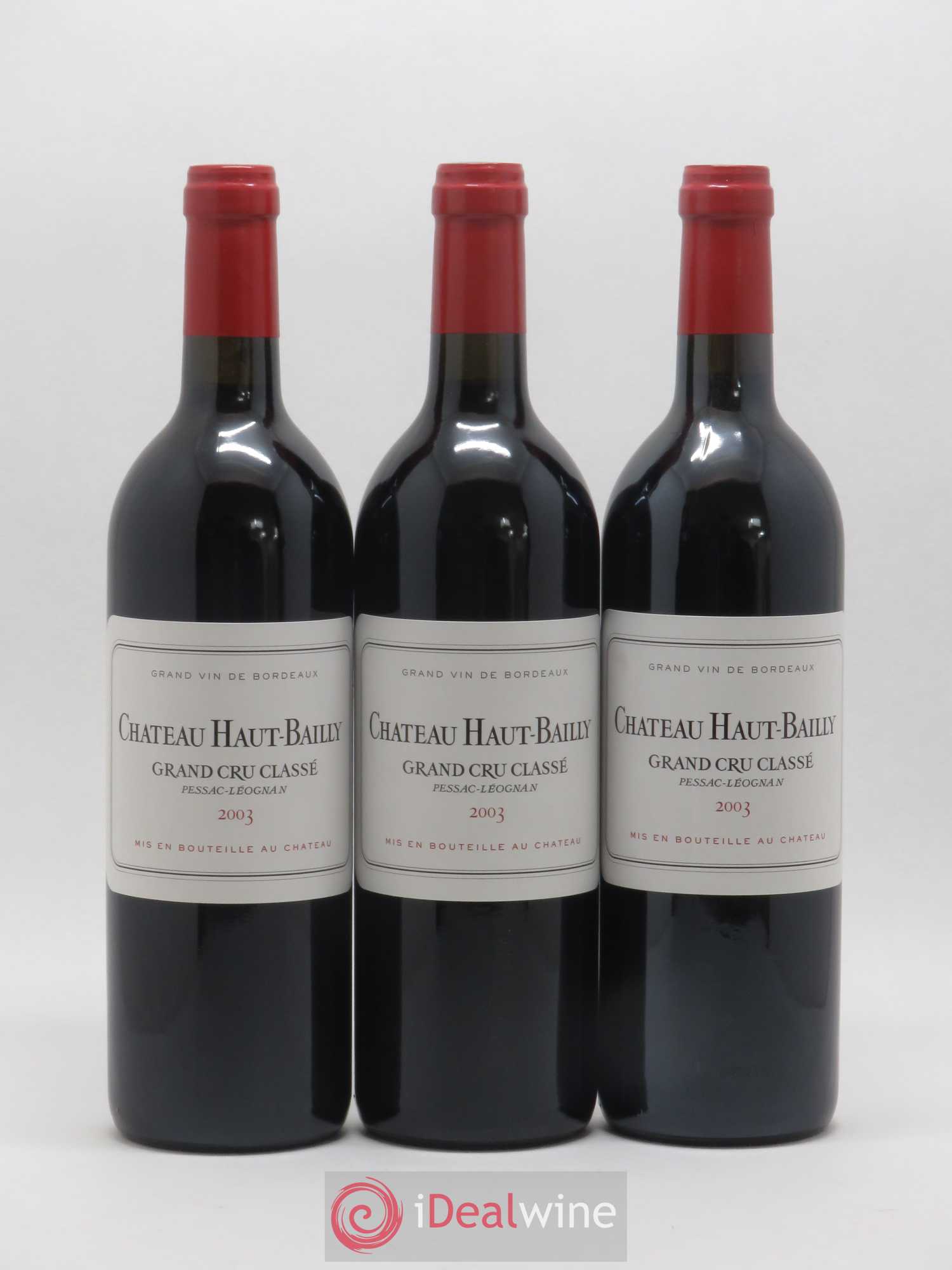 Château Haut-Bailly Cru Classé de Graves 2003 - Lot de 12 bouteilles - 3