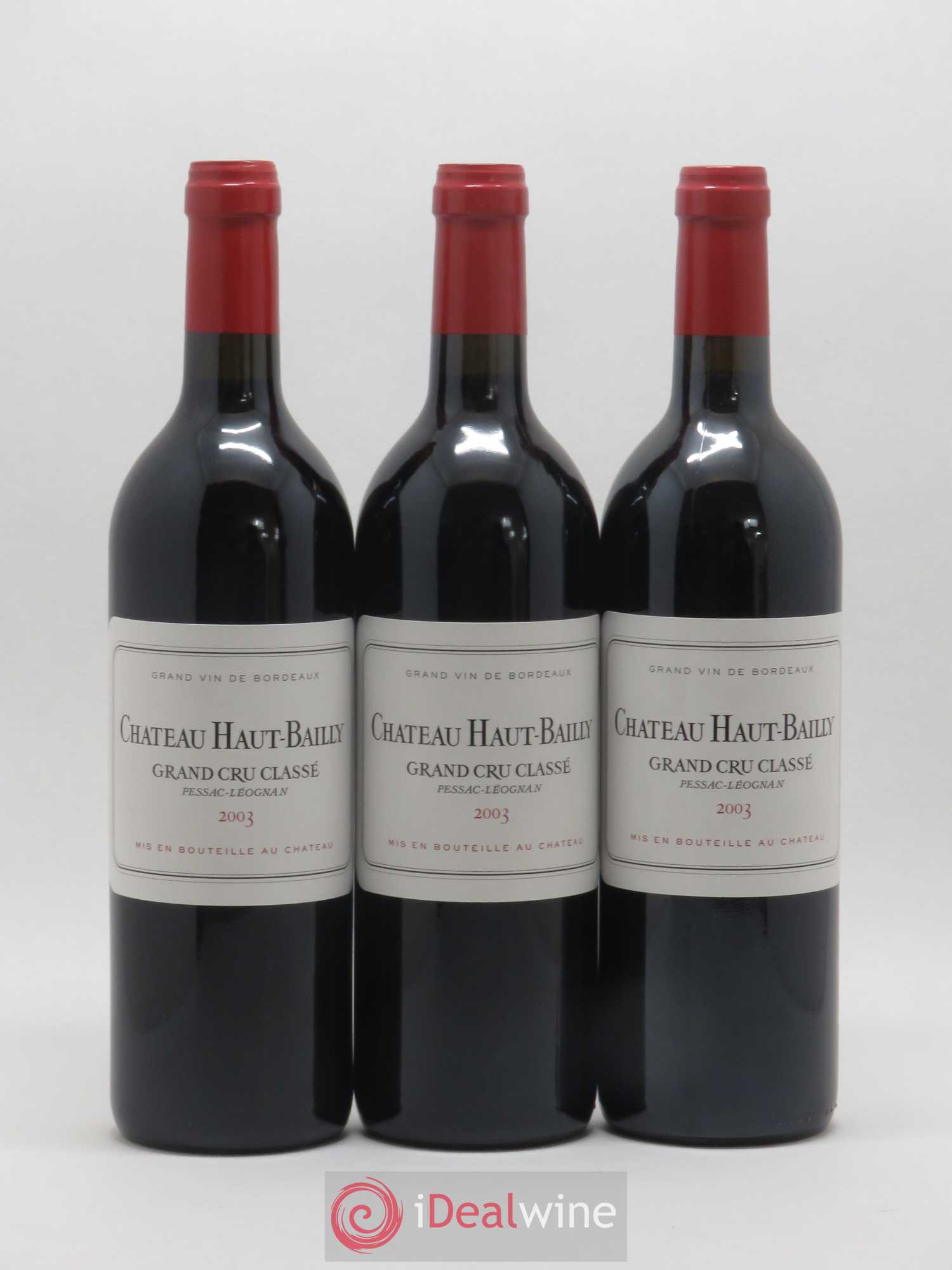 Château Haut-Bailly Cru Classé de Graves 2003 - Lot de 12 bouteilles - 4