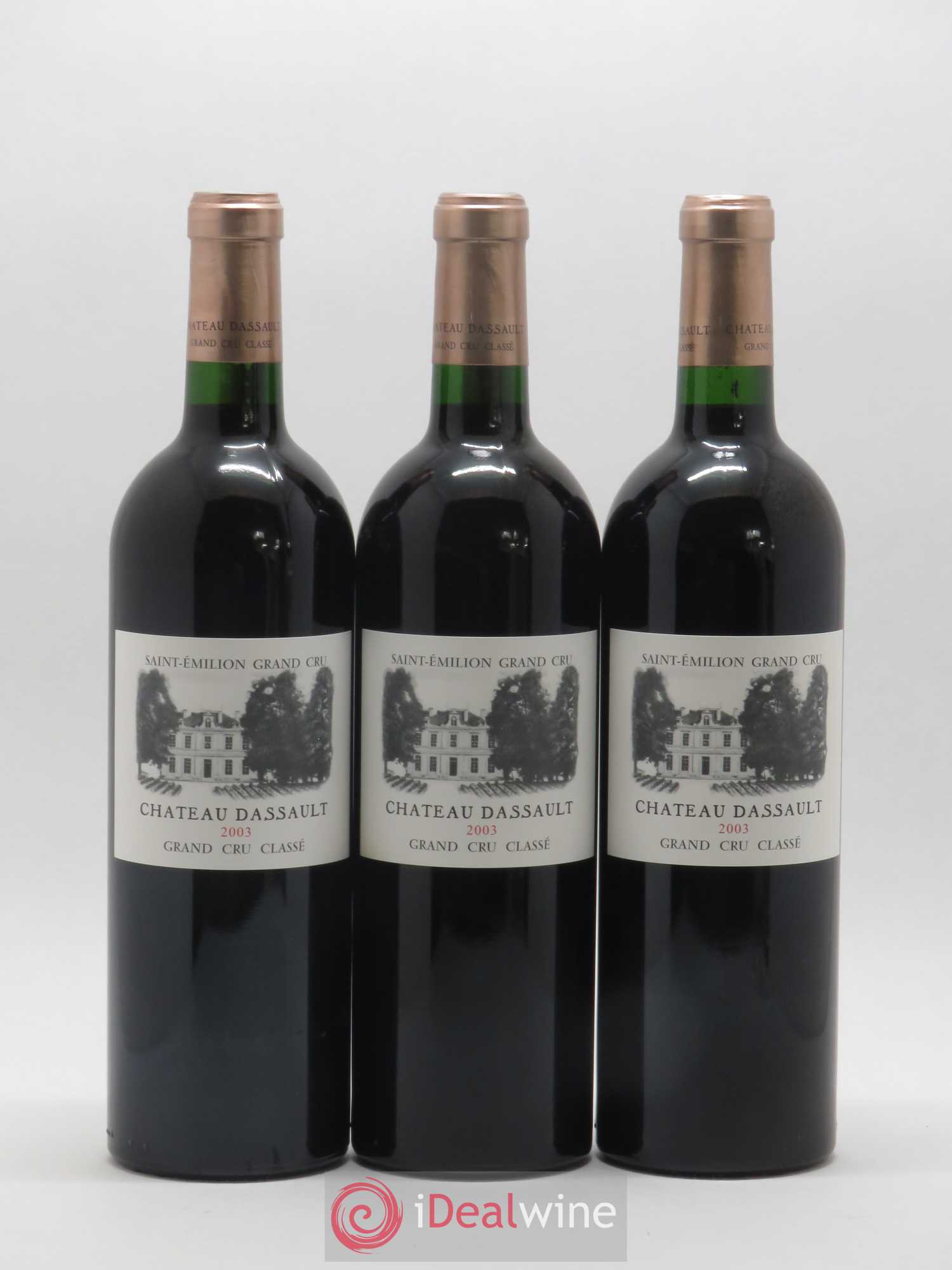 Château Dassault Grand Cru Classé 2003 - Lot de 12 bouteilles - 1