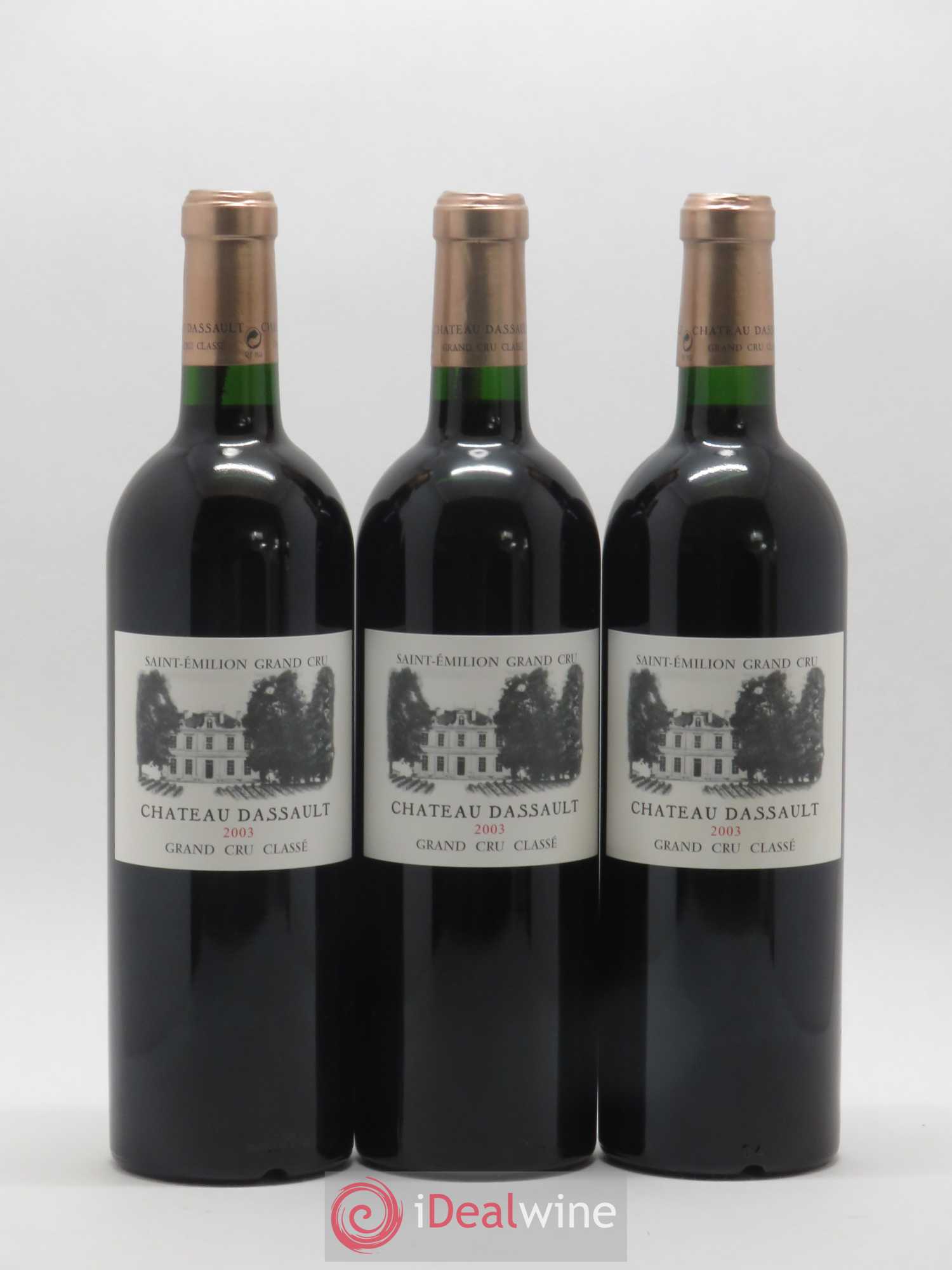 Château Dassault Grand Cru Classé 2003 - Lot de 12 bouteilles - 2