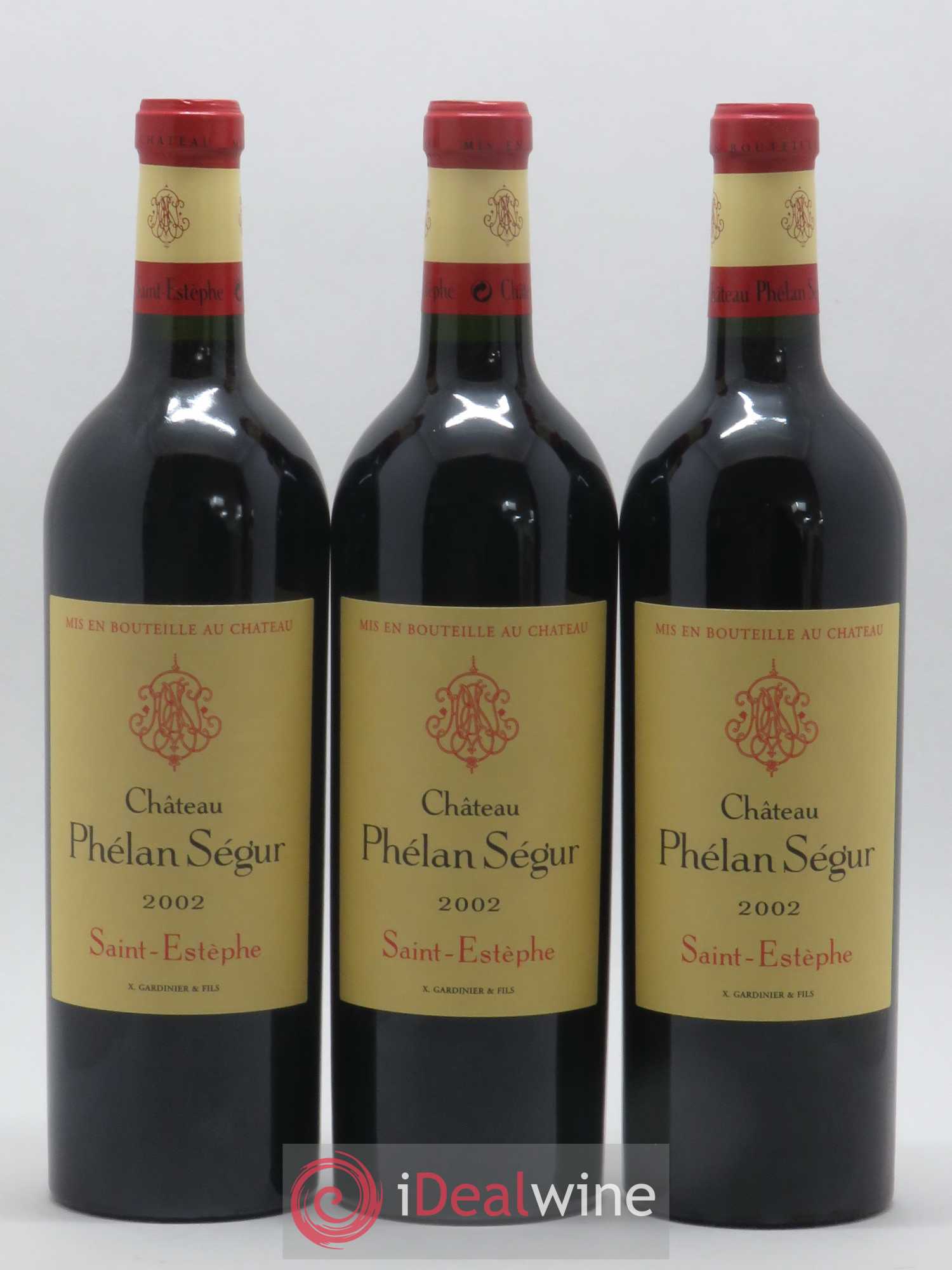 Château Phélan Ségur 2002 - Lot de 12 bouteilles - 3