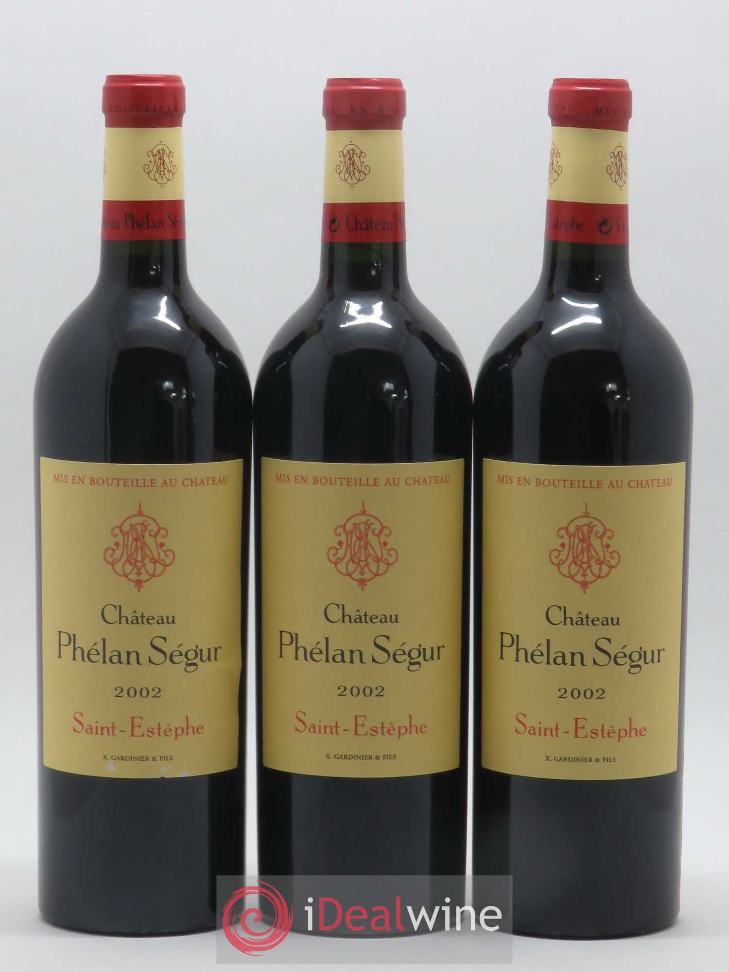 Château Phélan Ségur 2002 - Lot de 12 bouteilles - 4