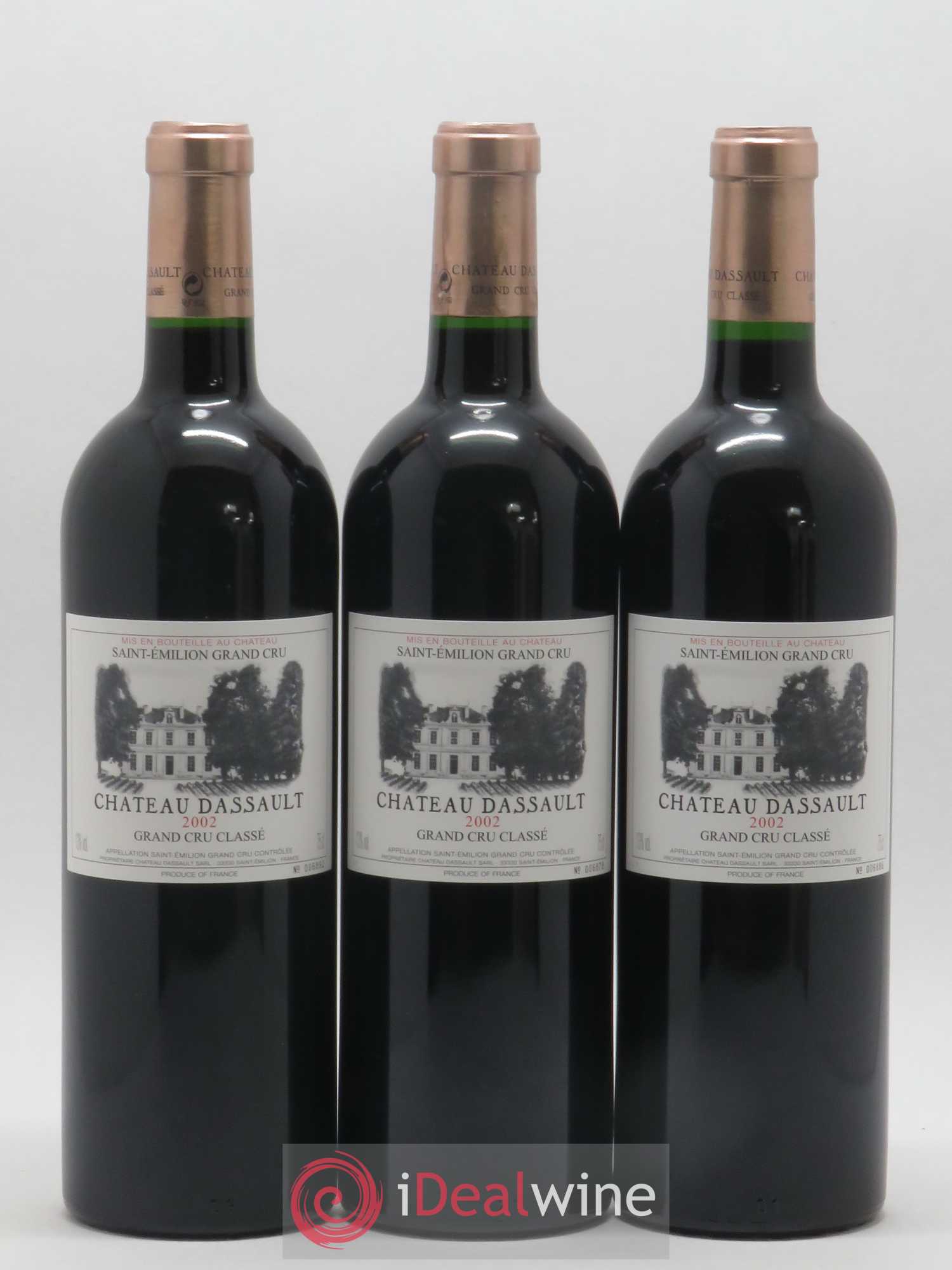 Château Dassault Grand Cru Classé 2002 - Lot de 12 bouteilles - 2