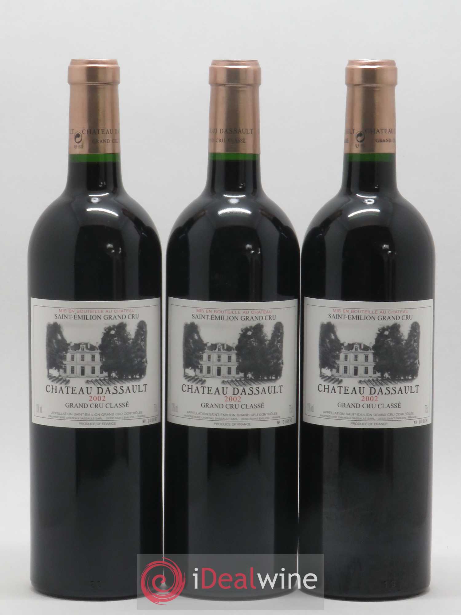 Château Dassault Grand Cru Classé 2002 - Lot de 12 bouteilles - 3