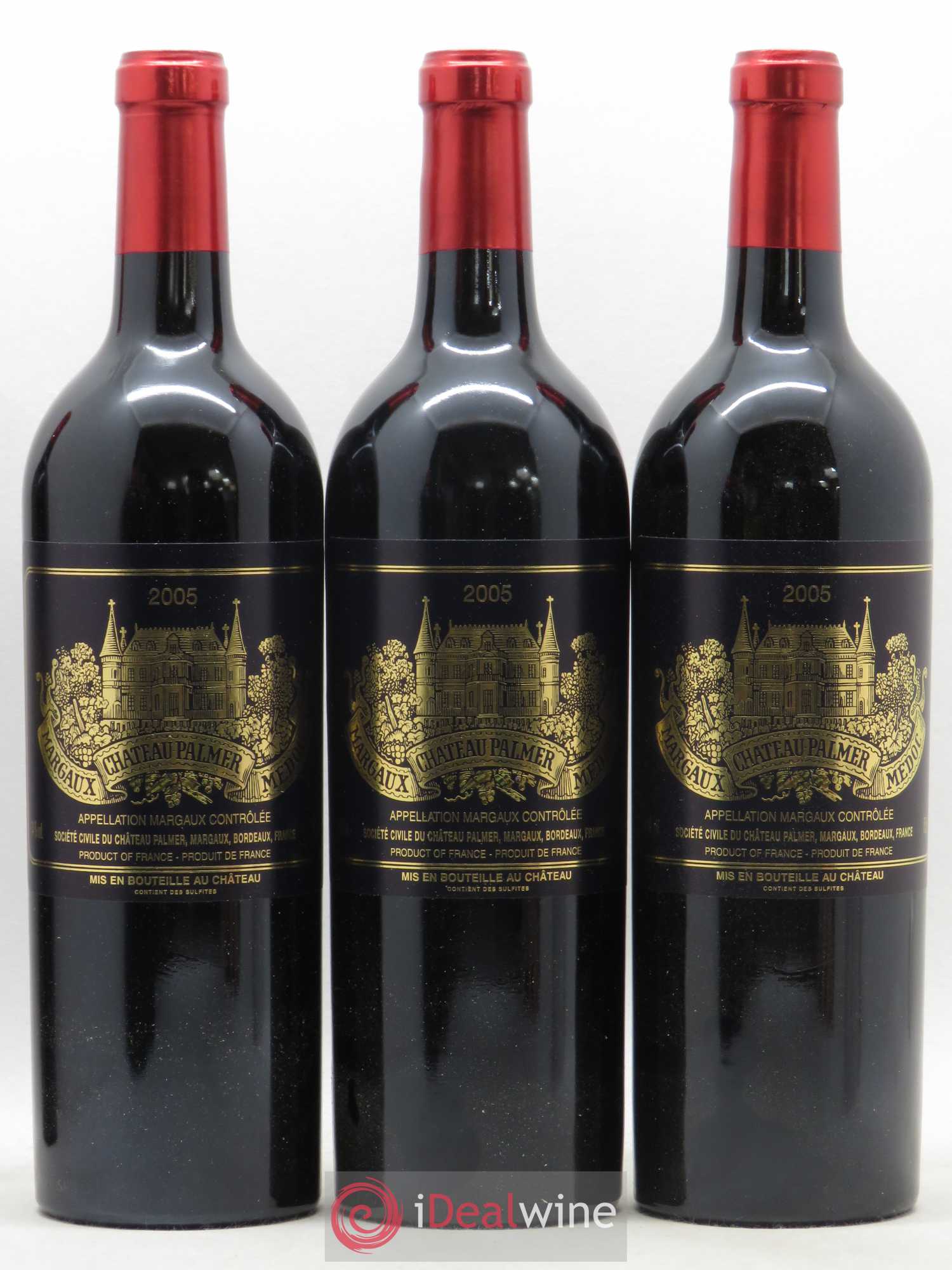 Château Palmer 3ème Grand Cru Classé 2005 - Lot de 6 bouteilles - 3