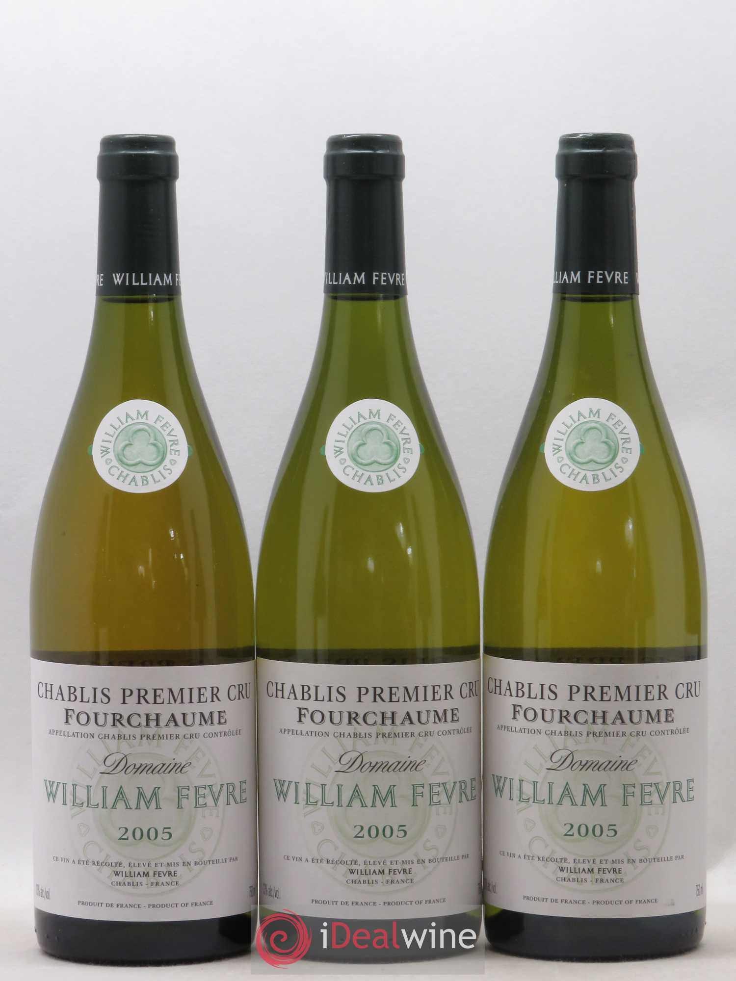 Chablis 1er Cru Fourchaume William Fèvre 2005 - Lot de 6 bouteilles - 1
