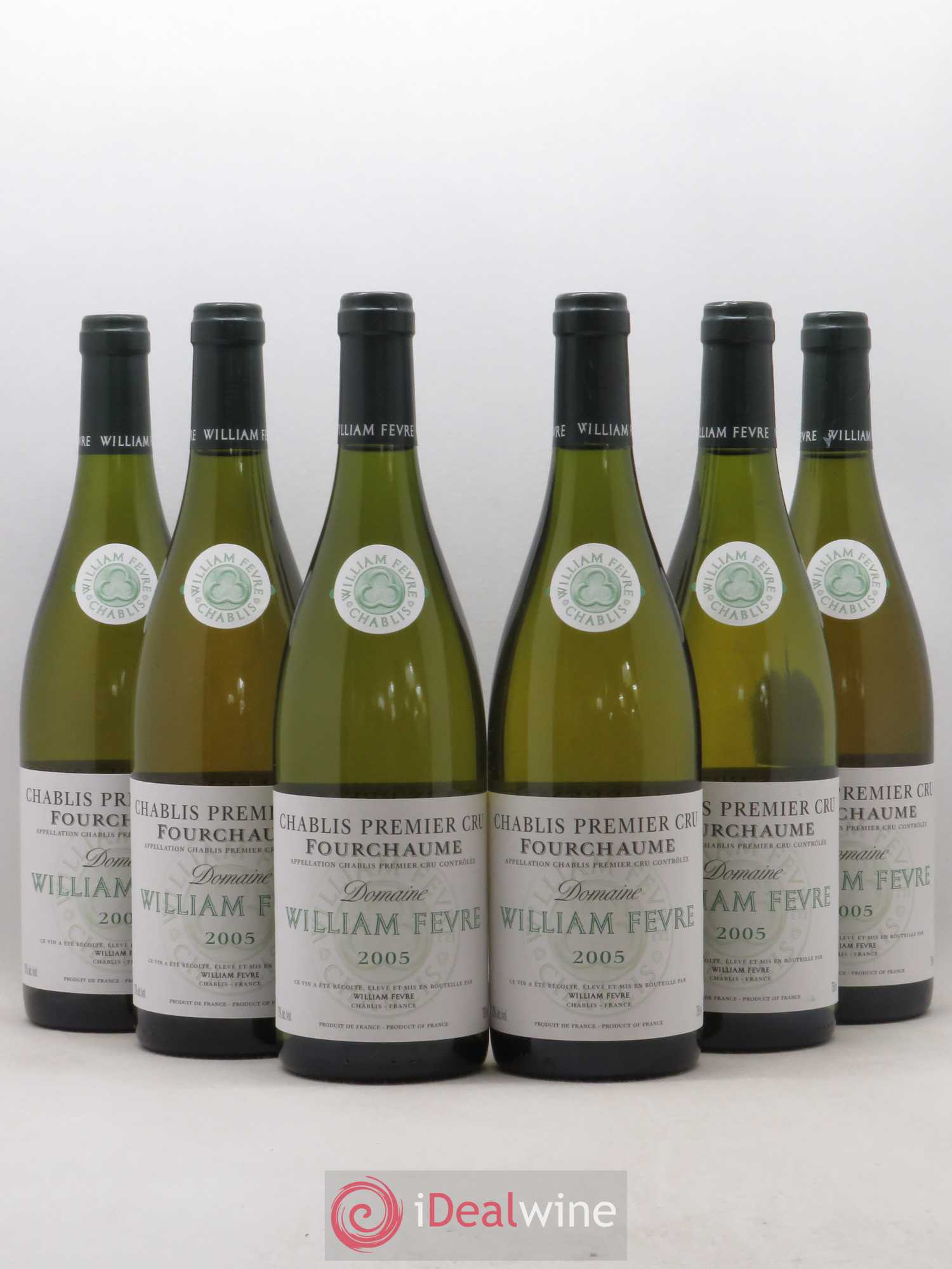 Chablis 1er Cru Fourchaume William Fèvre 2005 - Lot de 6 bouteilles - 0