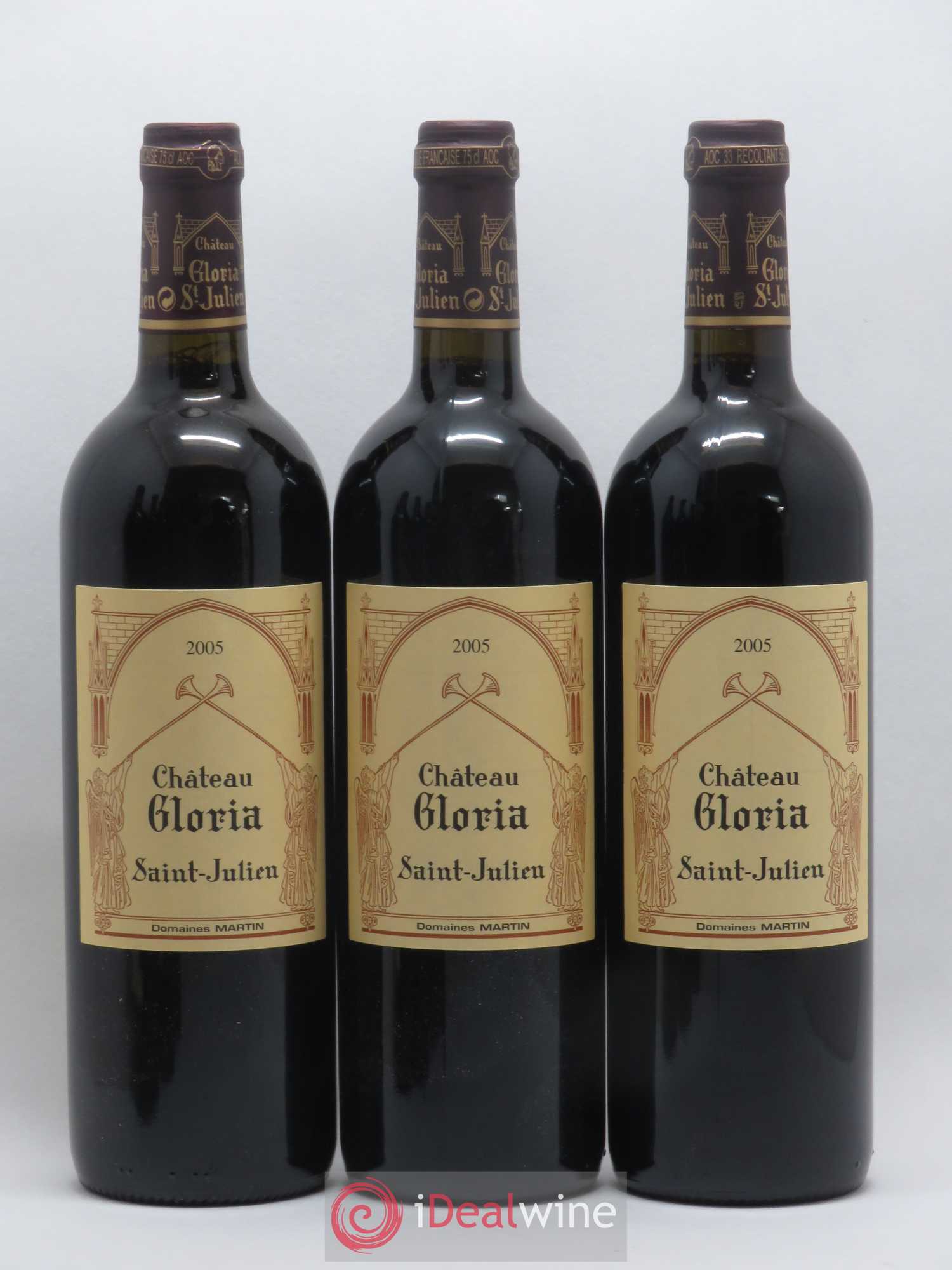 Château Gloria 2005 - Lot de 6 bouteilles - 1