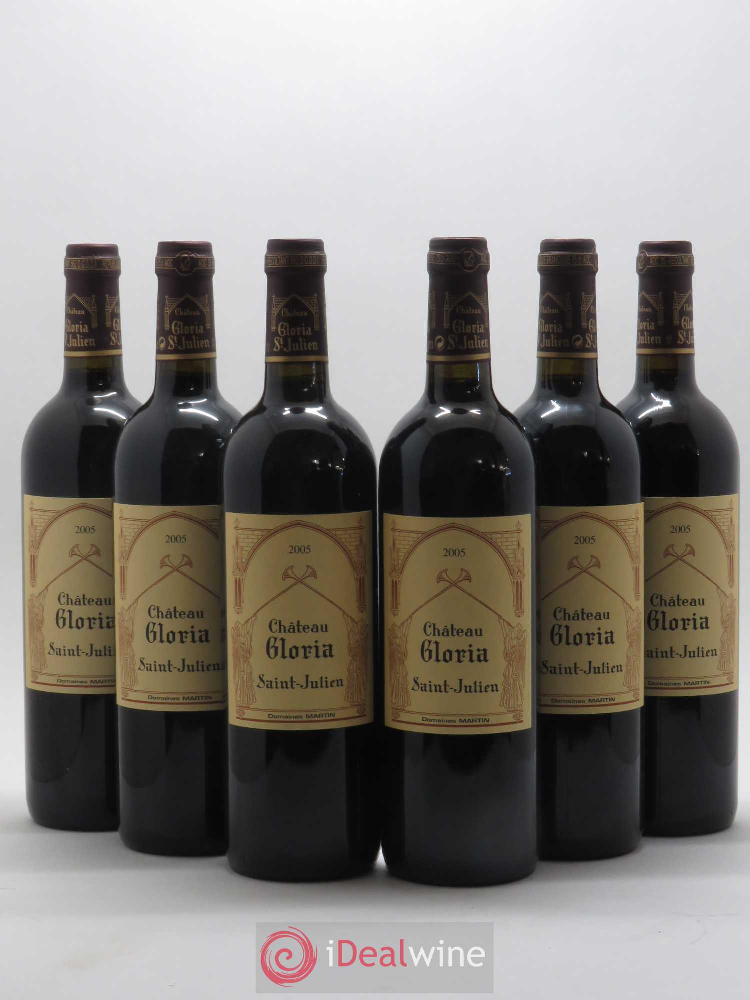 Château Gloria 2005 - Lot de 6 bouteilles - 0