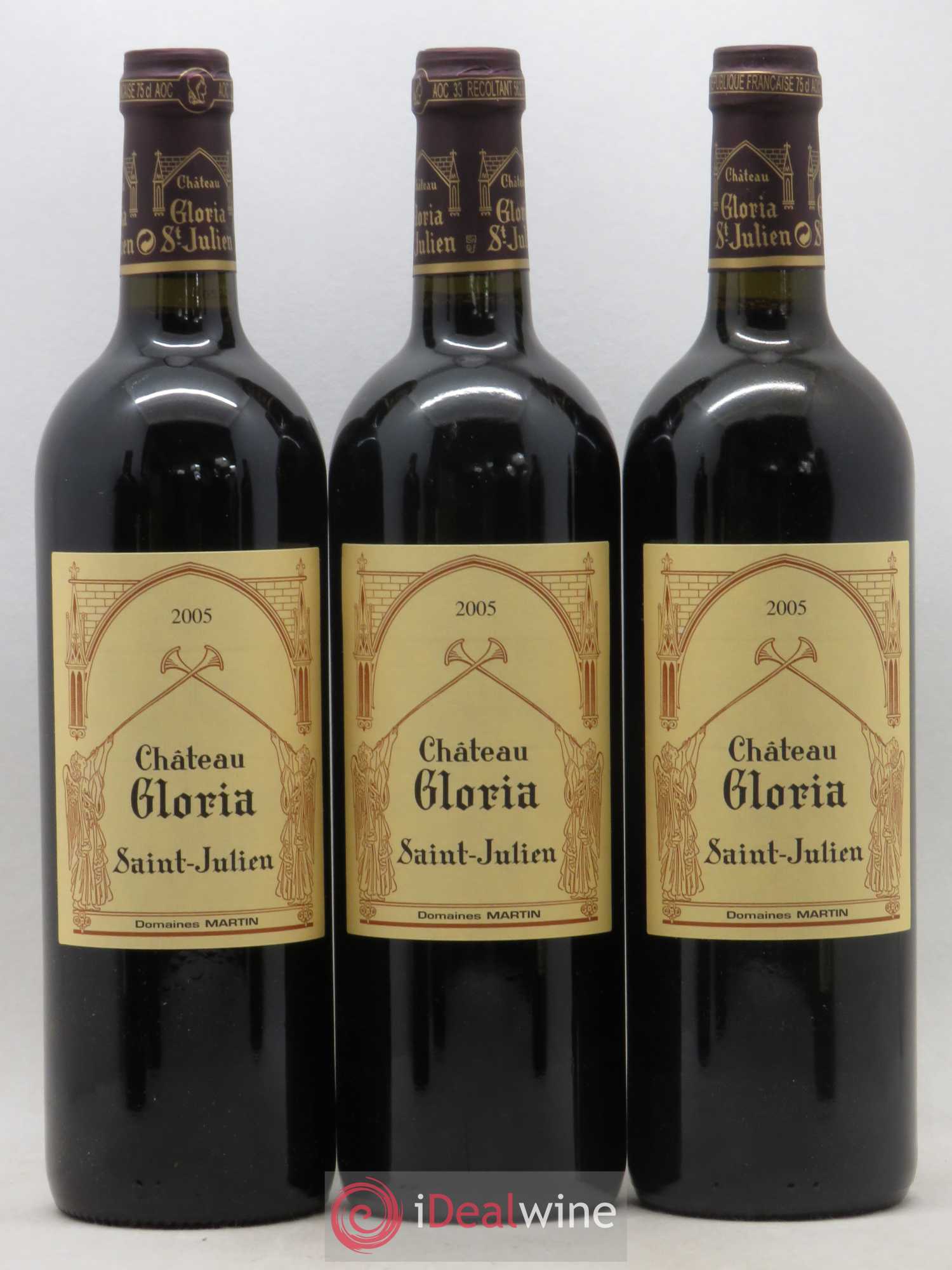 Château Gloria 2005 - Lot de 6 bouteilles - 2