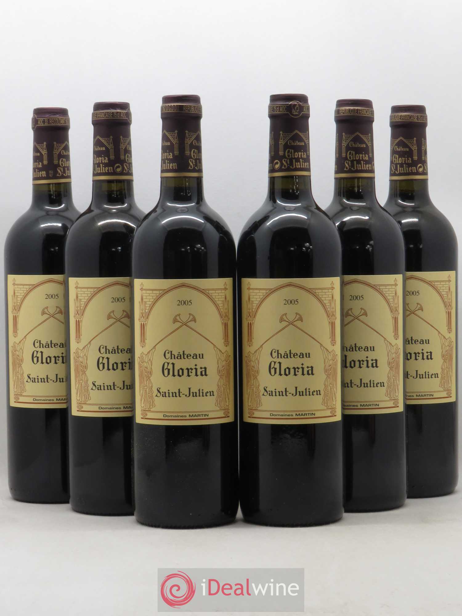 Château Gloria 2005 - Lot de 6 bouteilles - 0