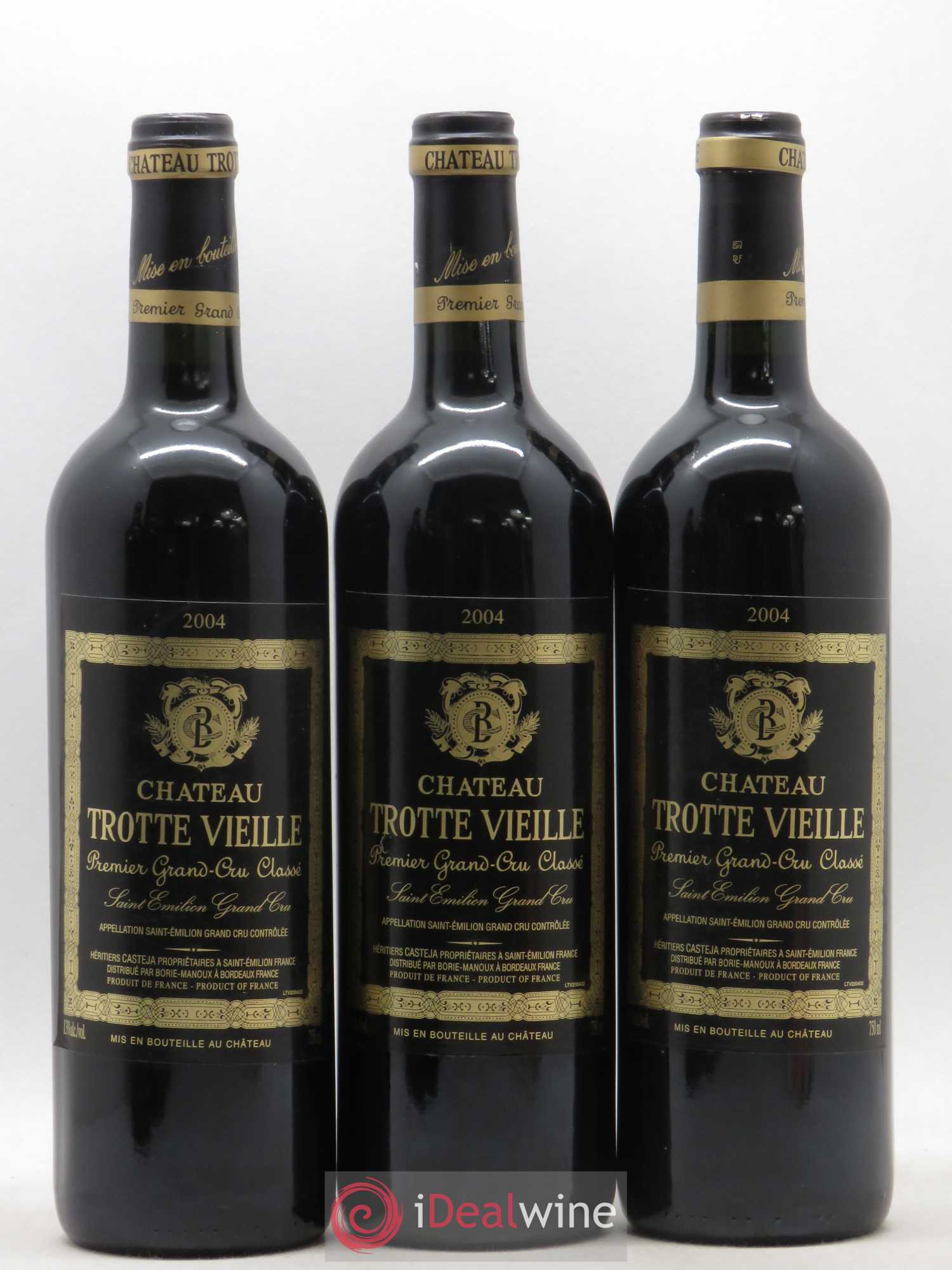 Château Trotte Vieille 1er Grand Cru Classé B 2004 - Lot de 6 bouteilles - 2