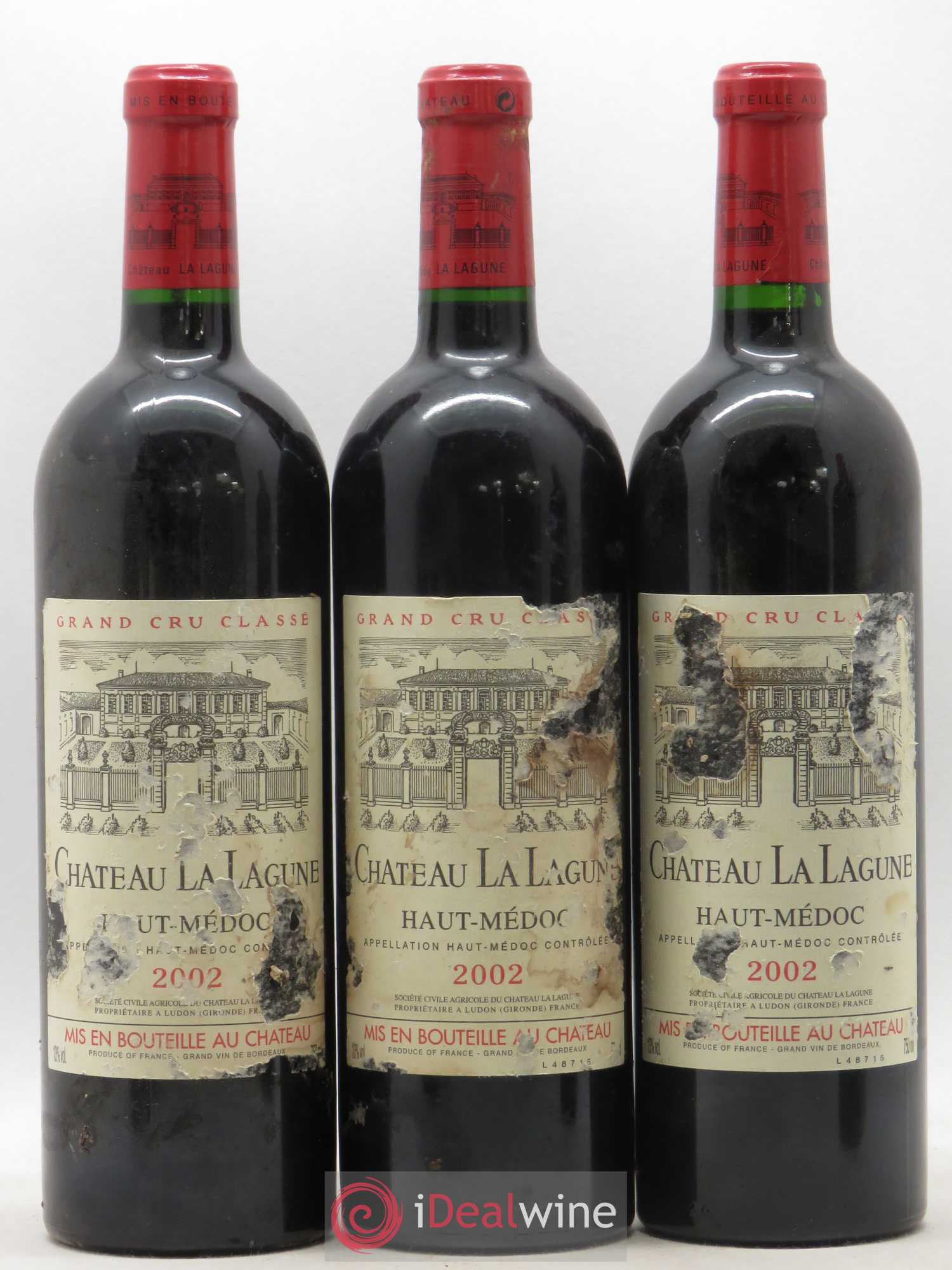 Château la Lagune 3ème Grand Cru Classé 2002 - Lot de 6 bouteilles - 2