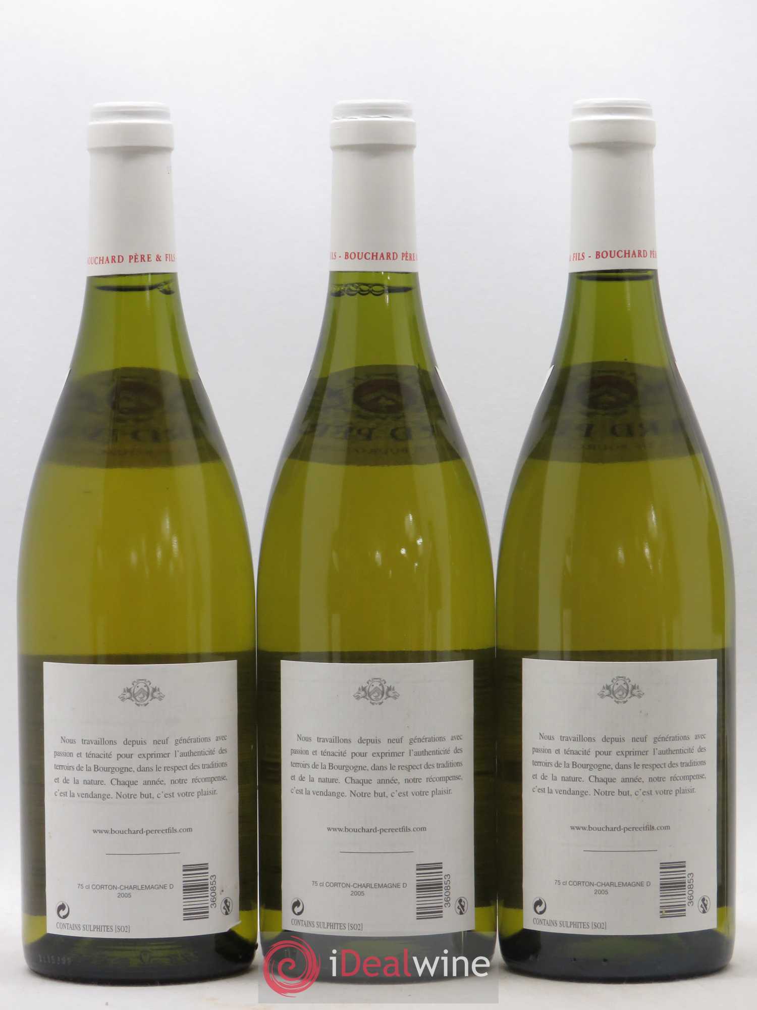 Corton-Charlemagne Grand Cru Bouchard Père & Fils 2005 - Lot de 6 bouteilles - 2