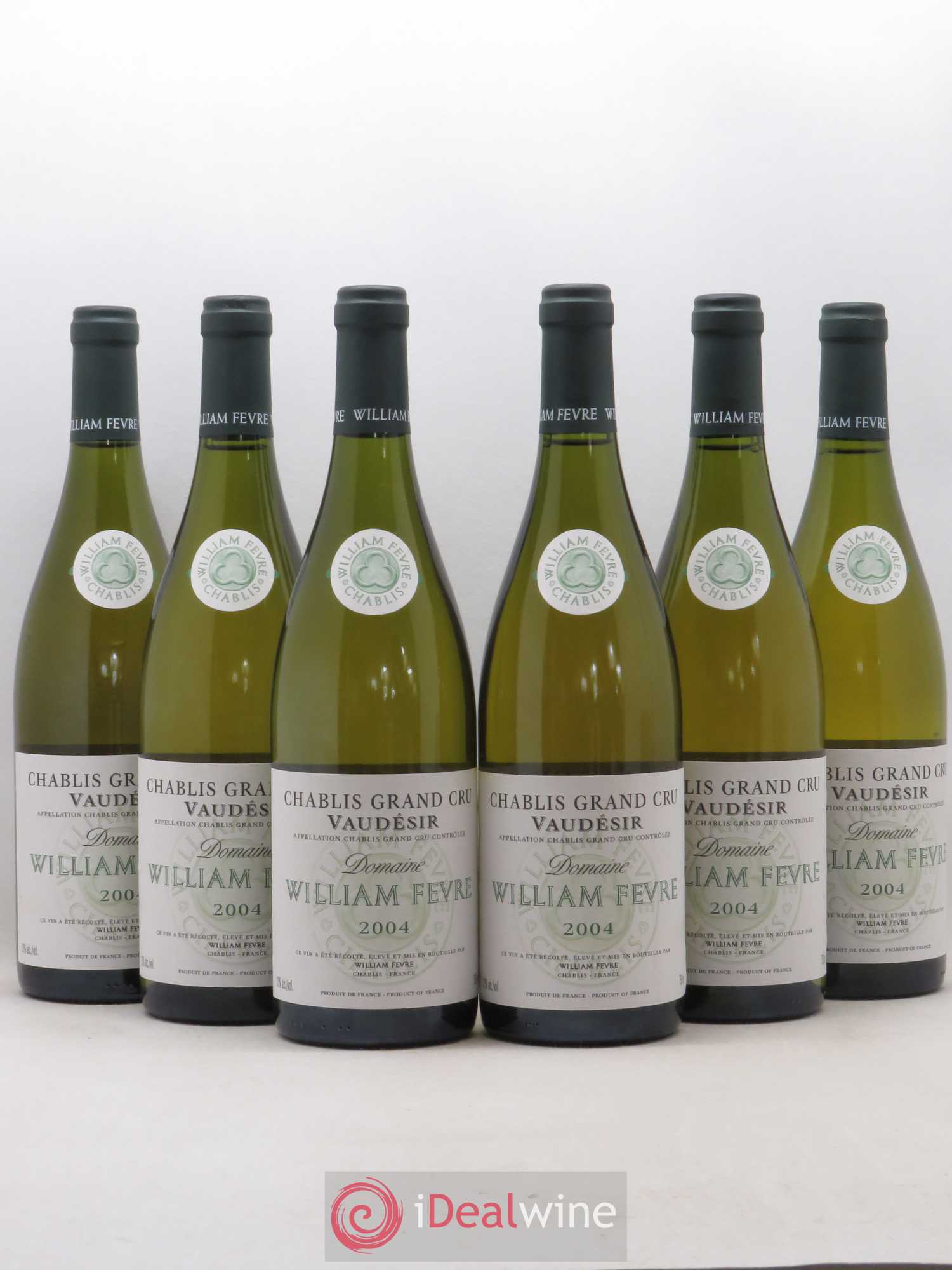 Chablis Grand Cru Vaudésir William Fèvre 2004 - Lot de 6 bouteilles - 0
