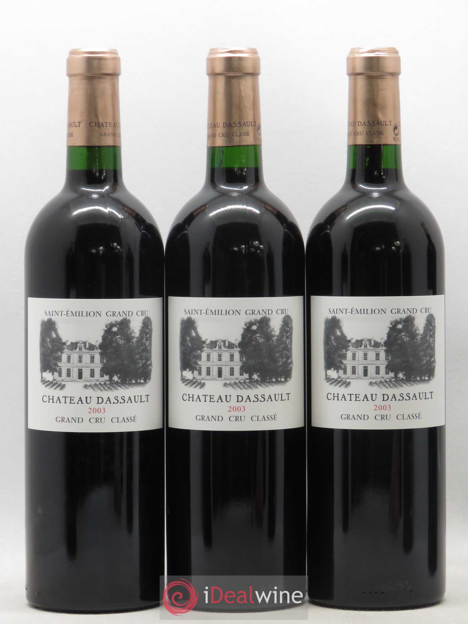 Château Dassault Grand Cru Classé 2003 - Lot de 6 bouteilles - 1