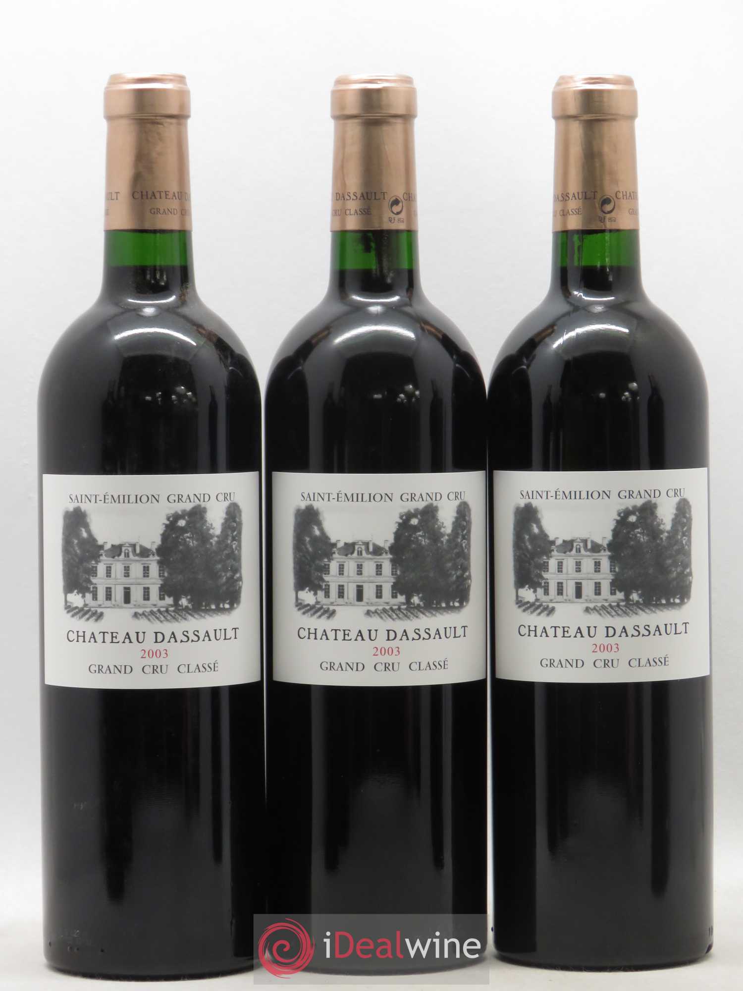 Château Dassault Grand Cru Classé 2003 - Lot de 6 bouteilles - 2