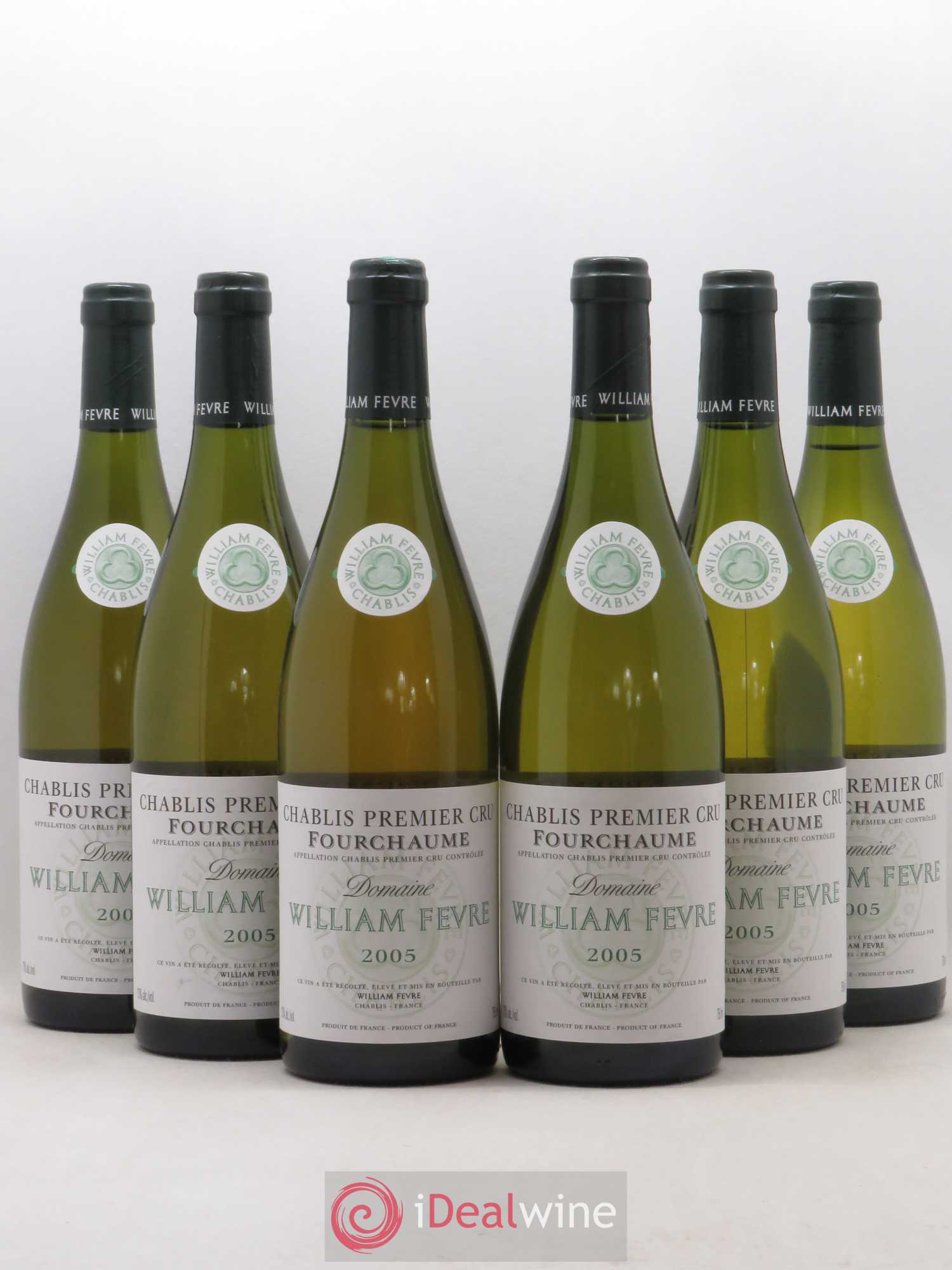 Chablis 1er Cru Fourchaume William Fèvre 2005 - Lot de 6 bouteilles - 0