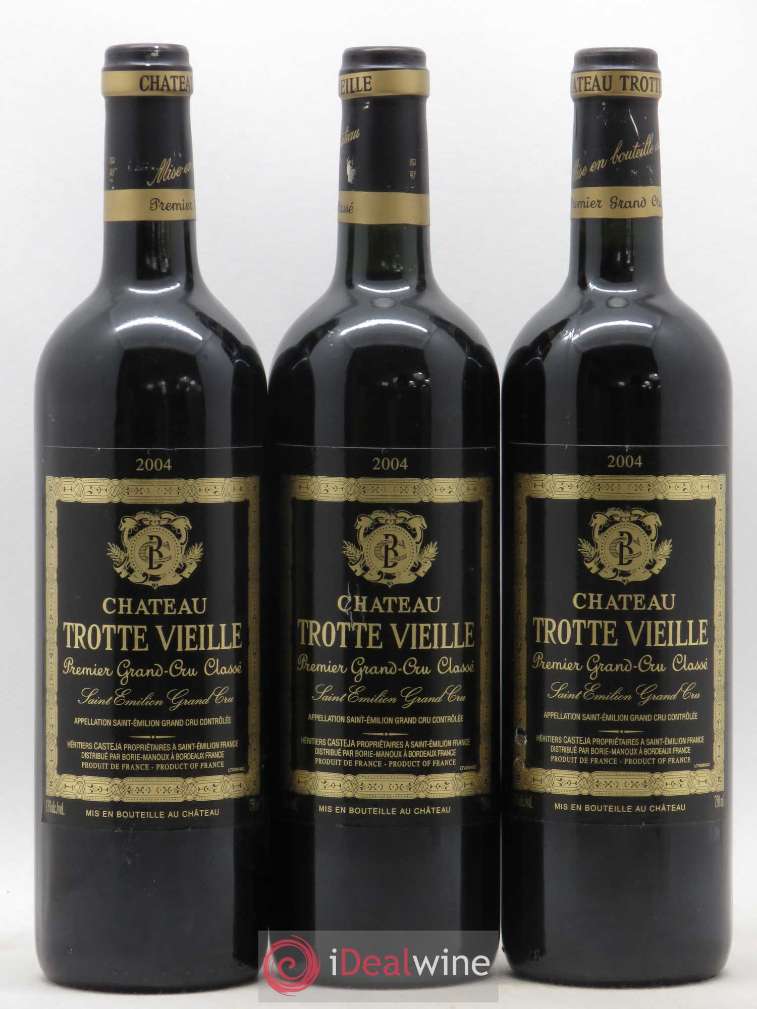 Château Trotte Vieille 1er Grand Cru Classé B 2004 - Posten von 6 Flaschen - 2