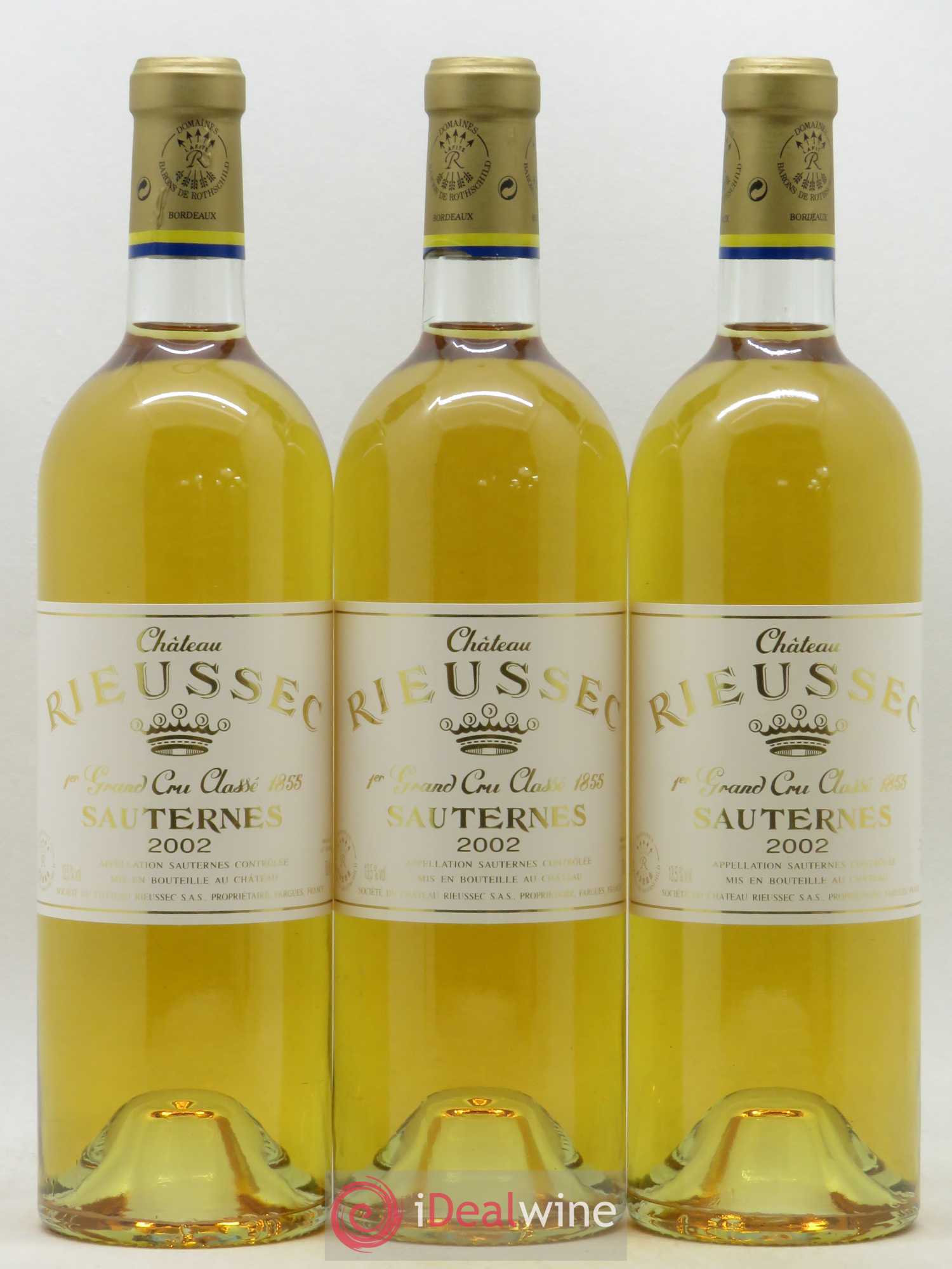 Château Rieussec 1er Grand Cru Classé 2002 - Lotto di 12 bottiglie - 2